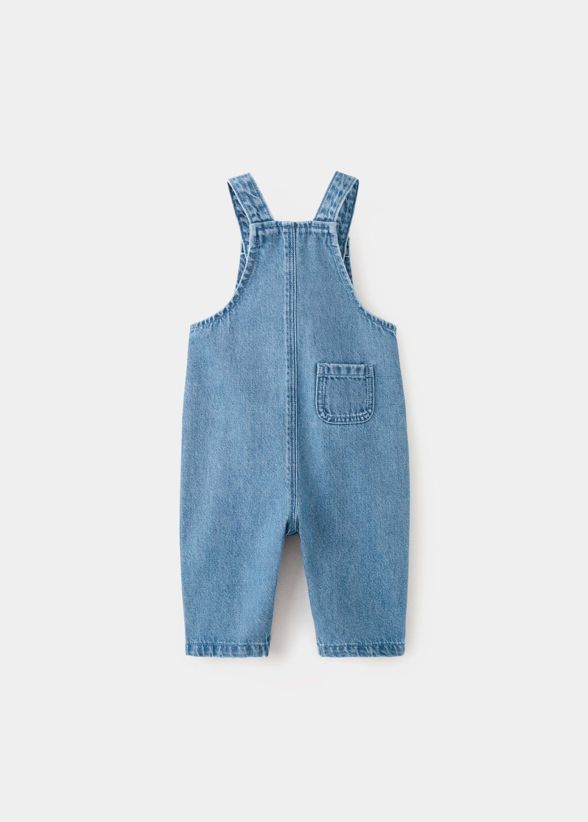 Peto denim bolsillos - Reverso del artículo