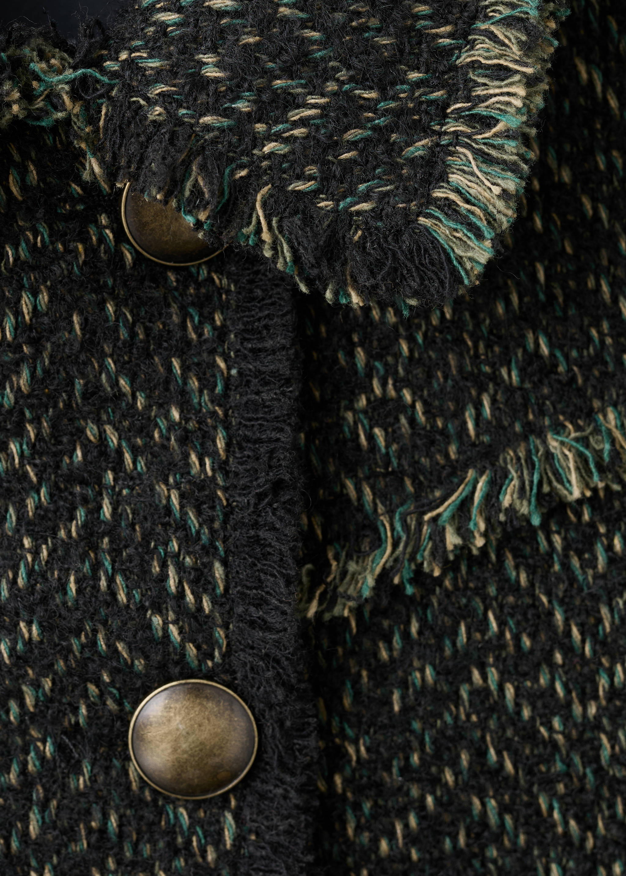 Veste tweed col à revers - Détail de l'article 0
