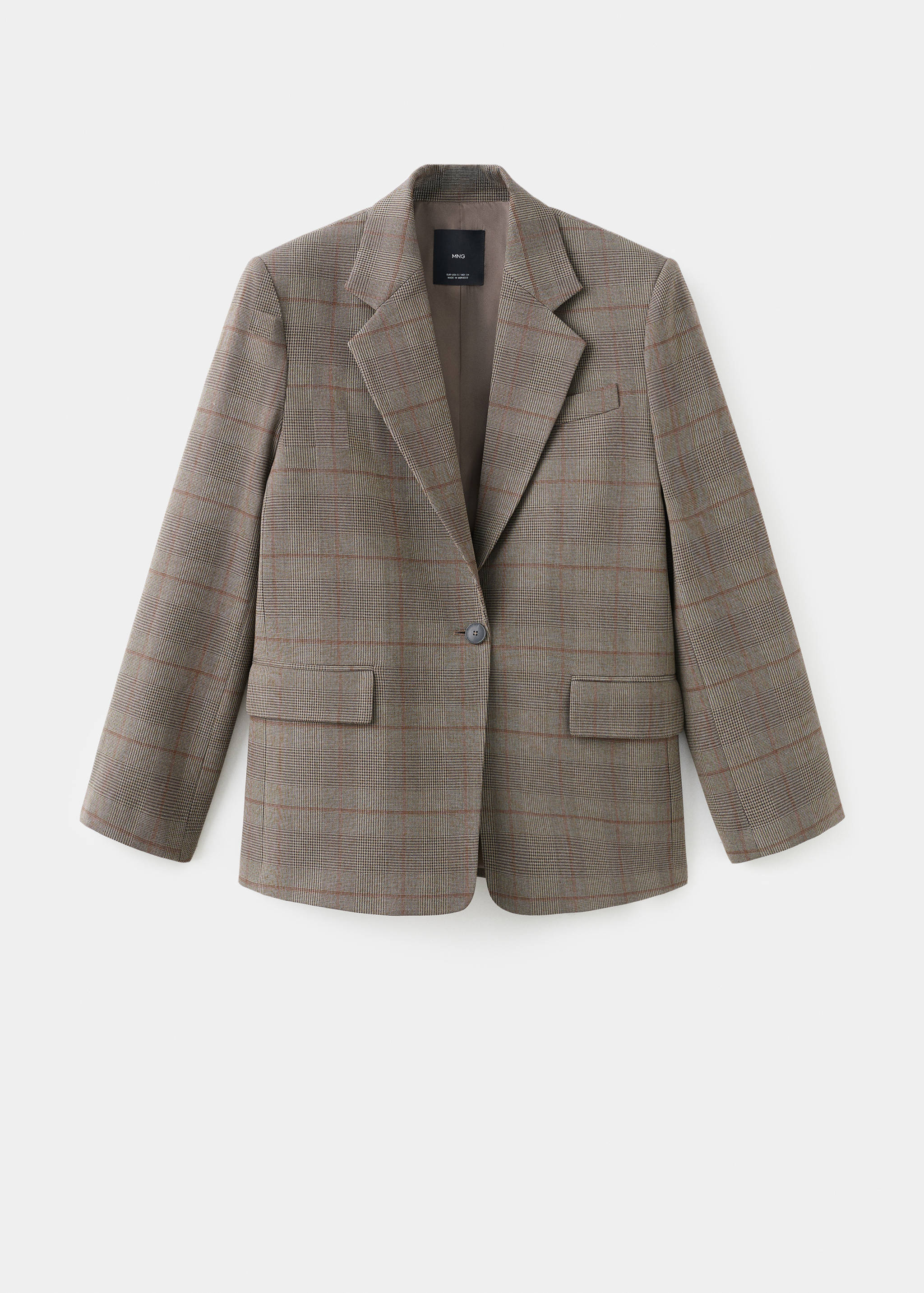 Blazer de costume à carreaux - Article sans modèle