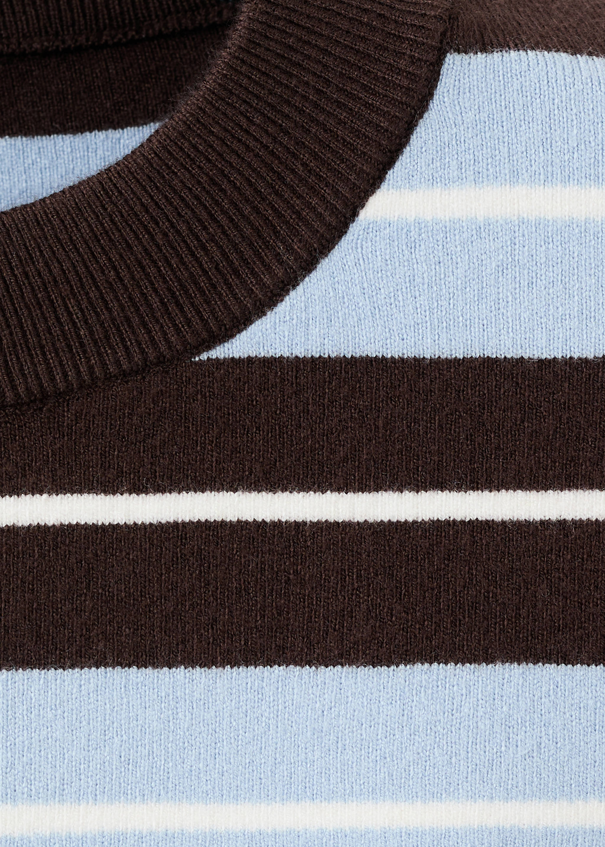 Oversized striped sweater - Details of the article 8