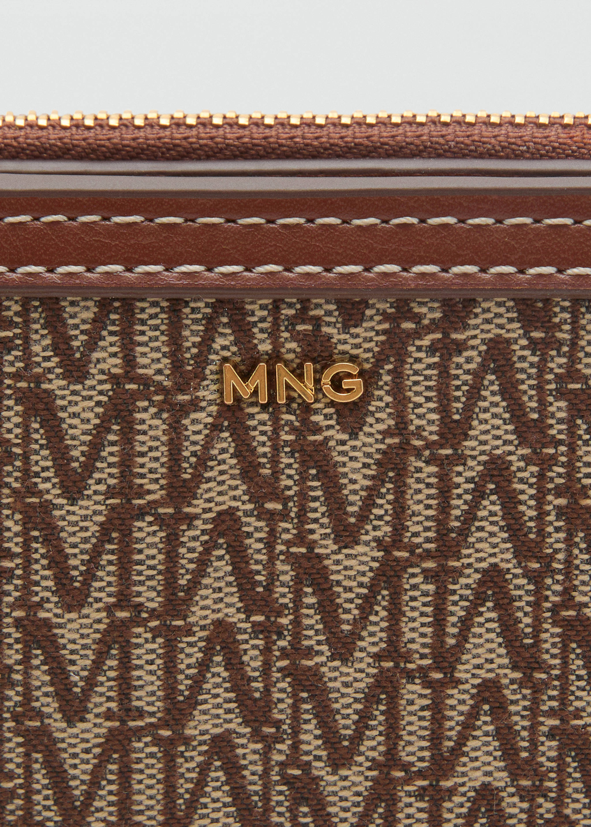 محفظة صغيرة بشعار جاكارد - تفاصيل المنتج 2