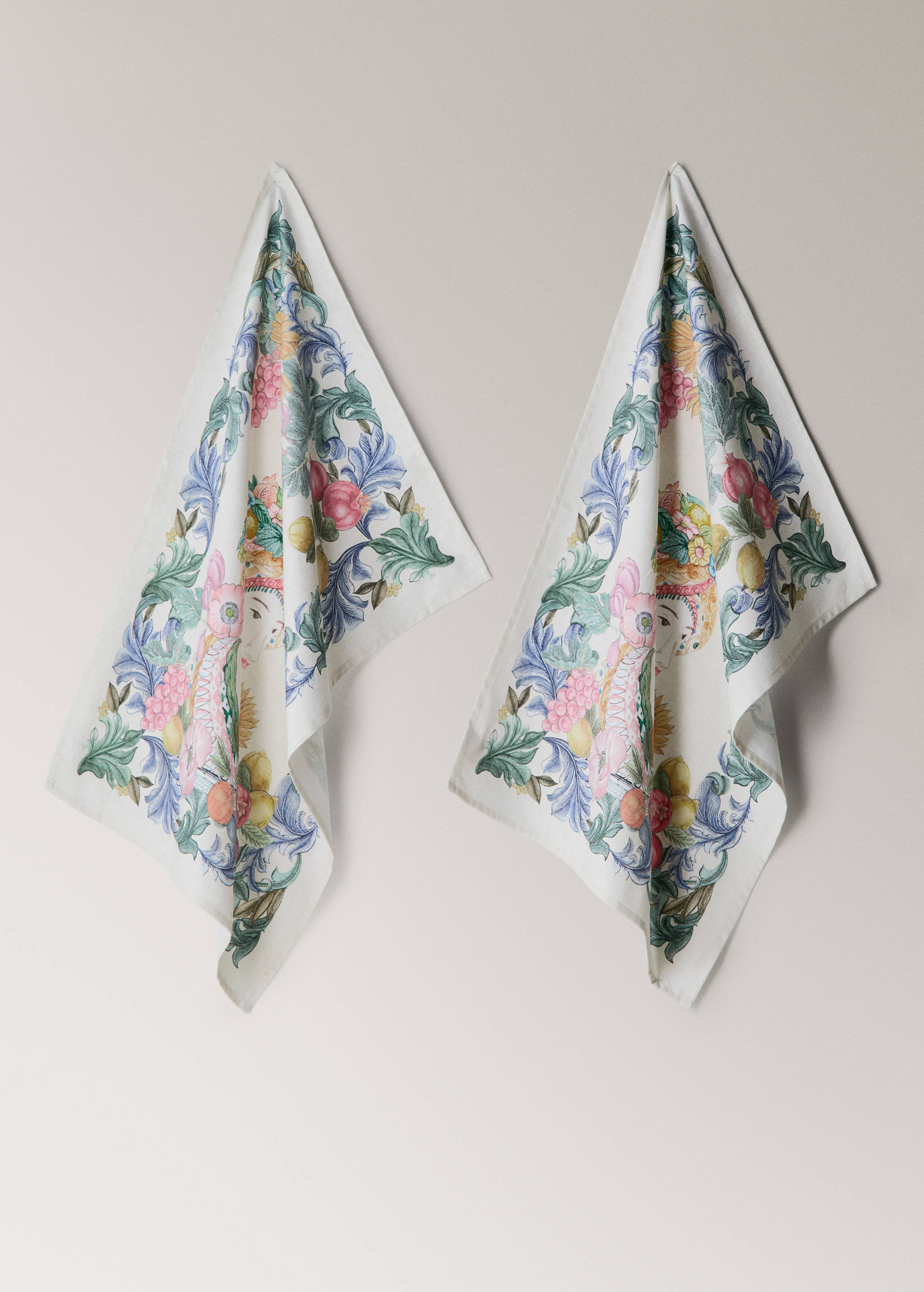 Paños cocina estampado frutal - Artículo sin modelo