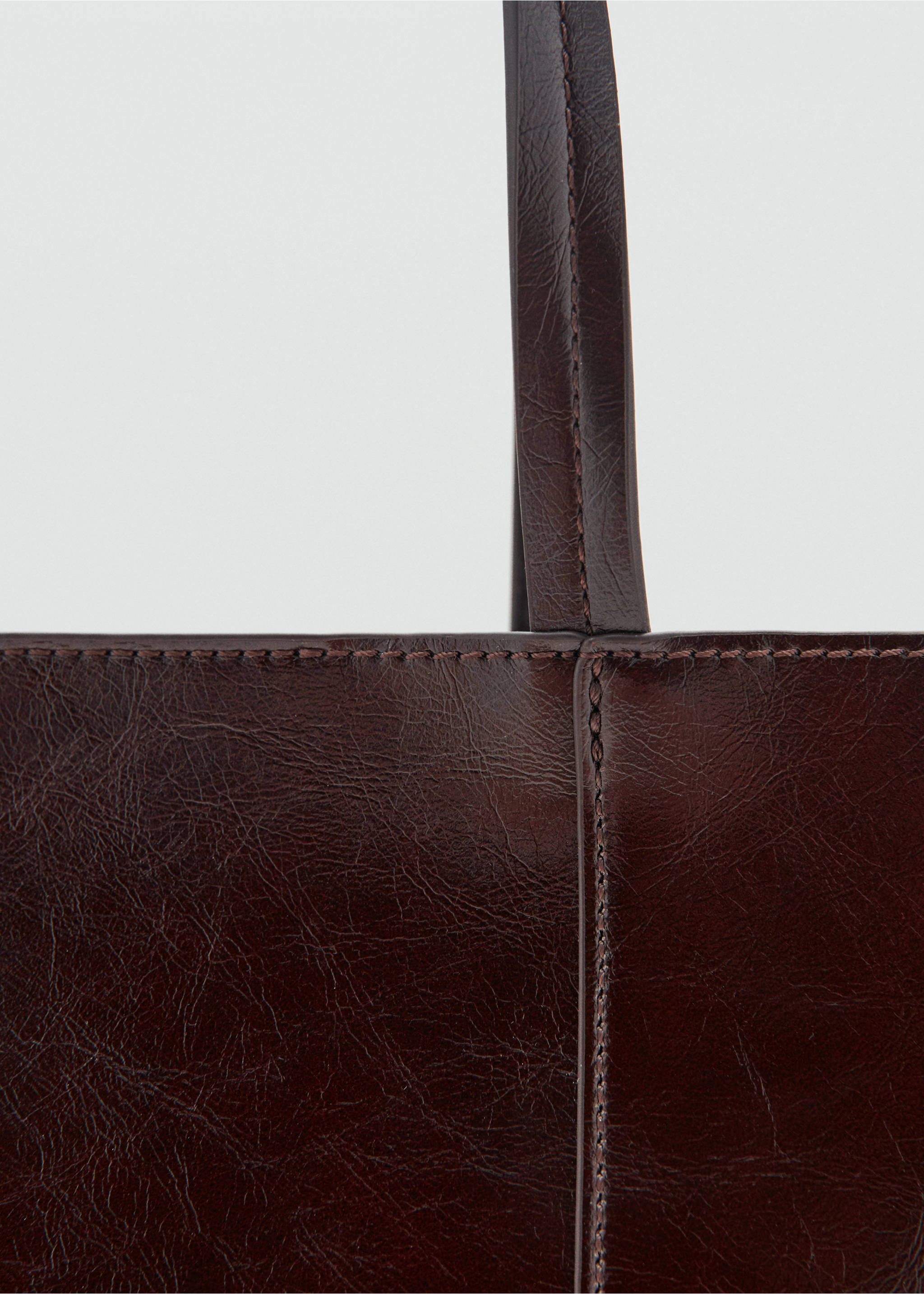 حقيبة شوبينغ متوسطة الحجم - تفاصيل المنتج 2, شوكولاتة. Ref: 27041343-00.