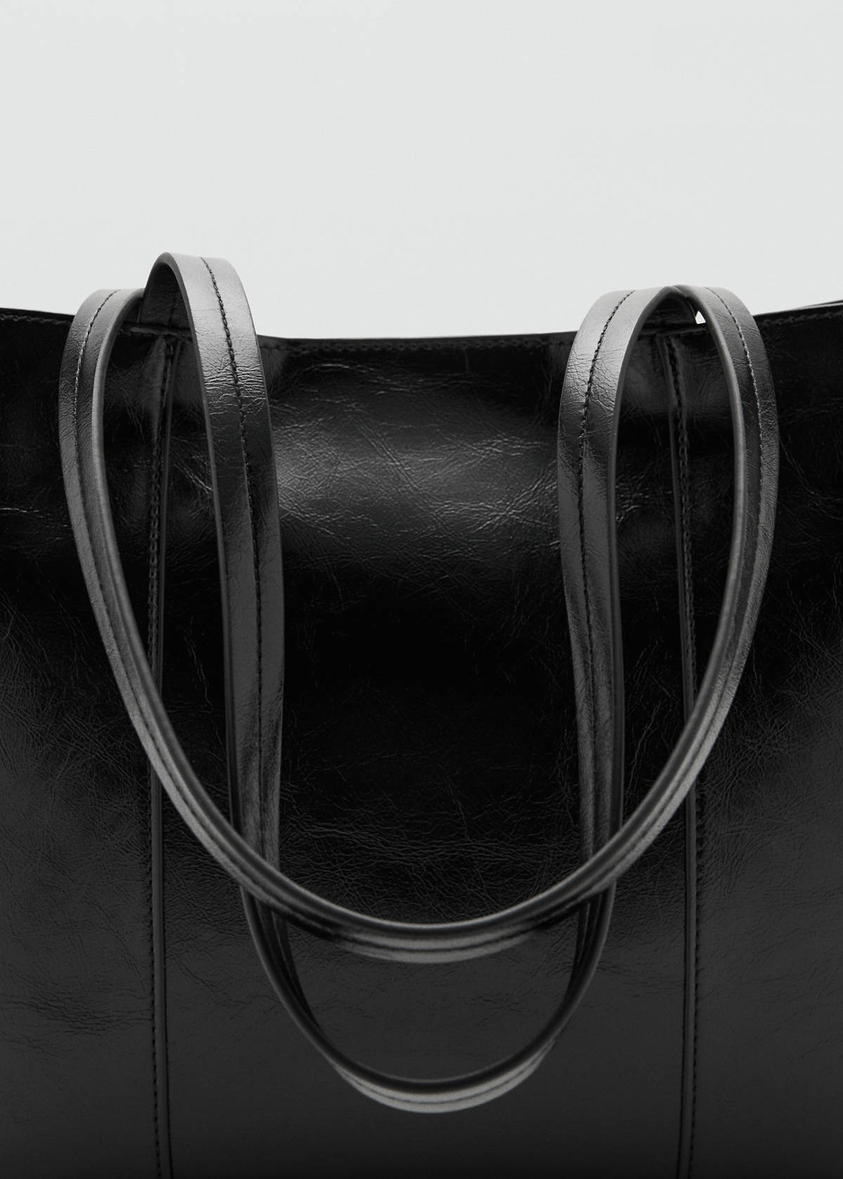 Medium shopper bag — Black