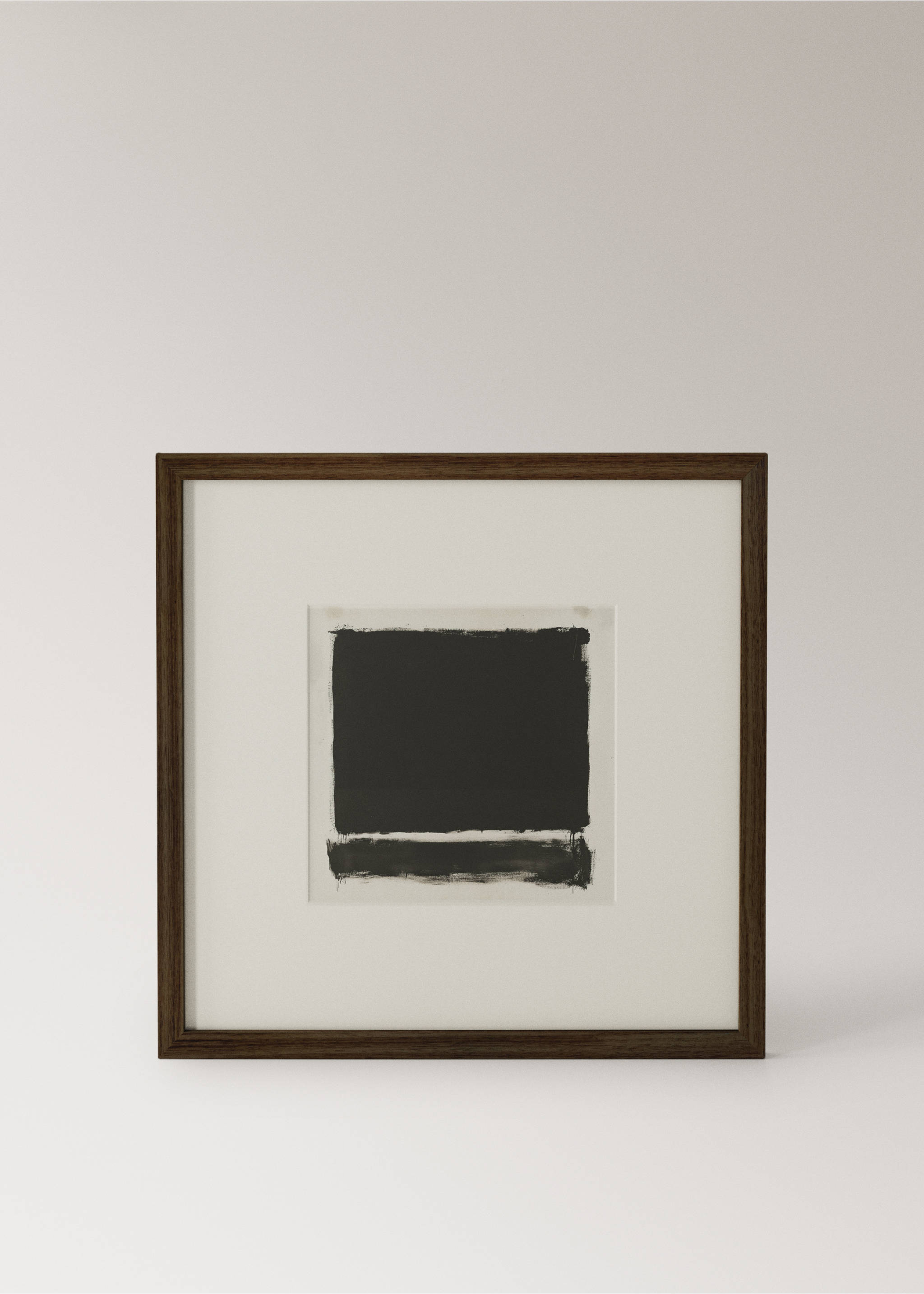 Abstract art canvas - Article without model, Black. Ref: 27041346-00.