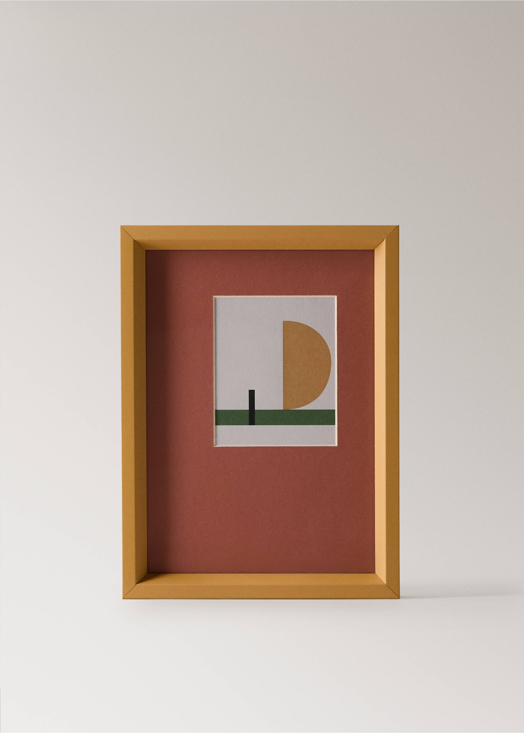 Artistic colour canvas - Article without model, Ochre. Ref: 27041348-00.