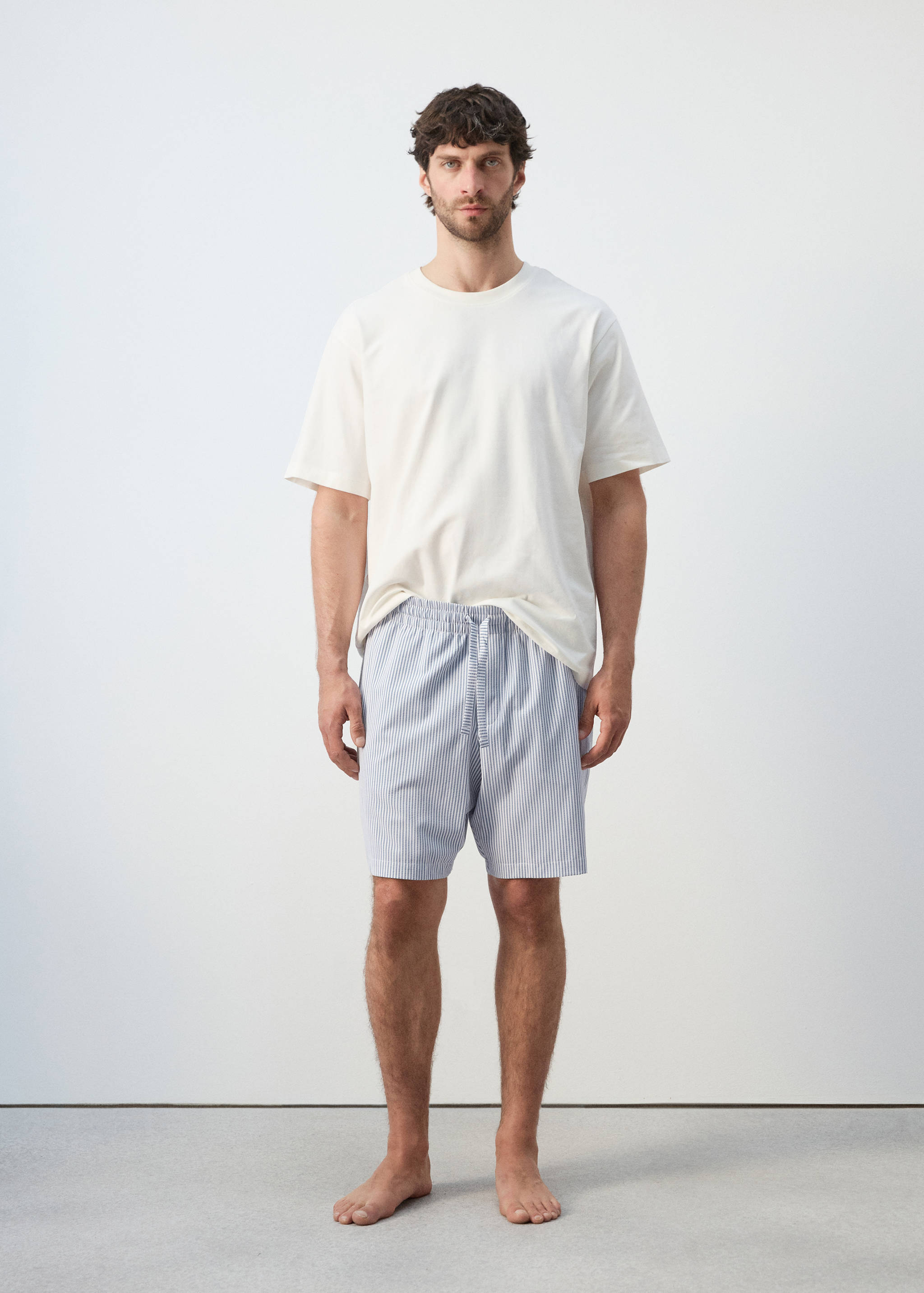 Pack pijama corto combinado - Plano general