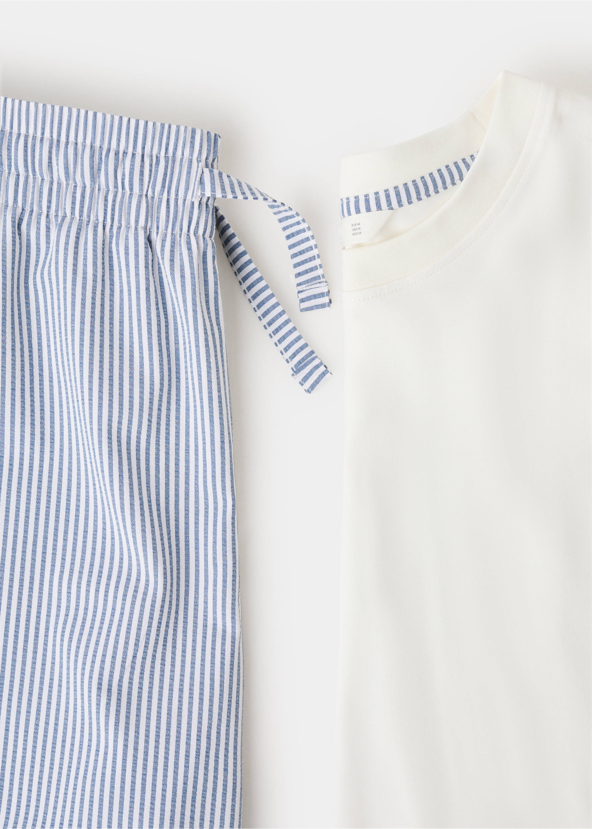 Pack pijama corto combinado - Detalle del artículo 8, Azul. Ref: 27041511-00.