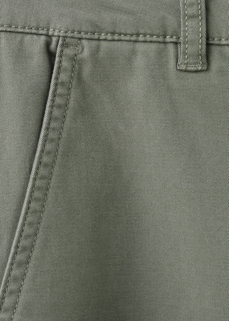 Plain chino trousers — Khaki