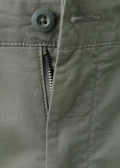 Plain chino trousers — Khaki 6