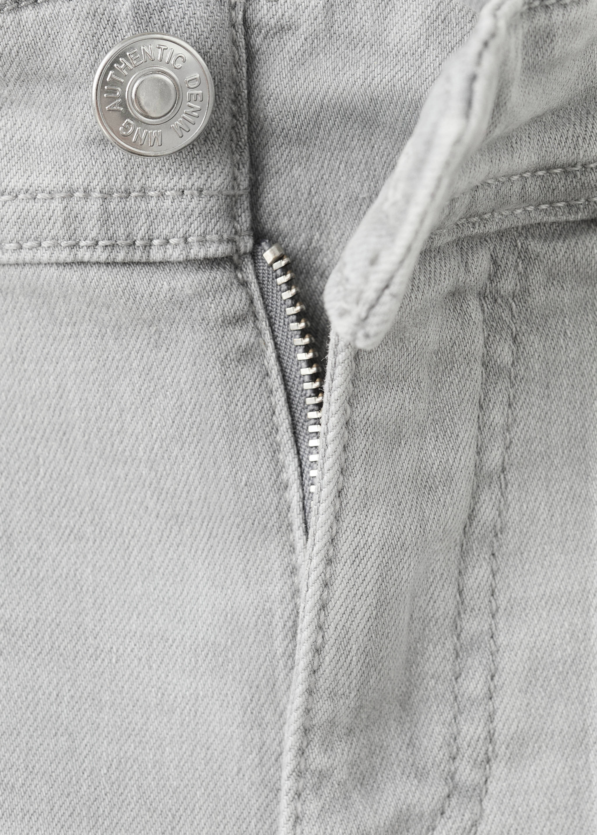 Gerade Jeans mit niedriger Bundhöhe - Detail des Artikels 8