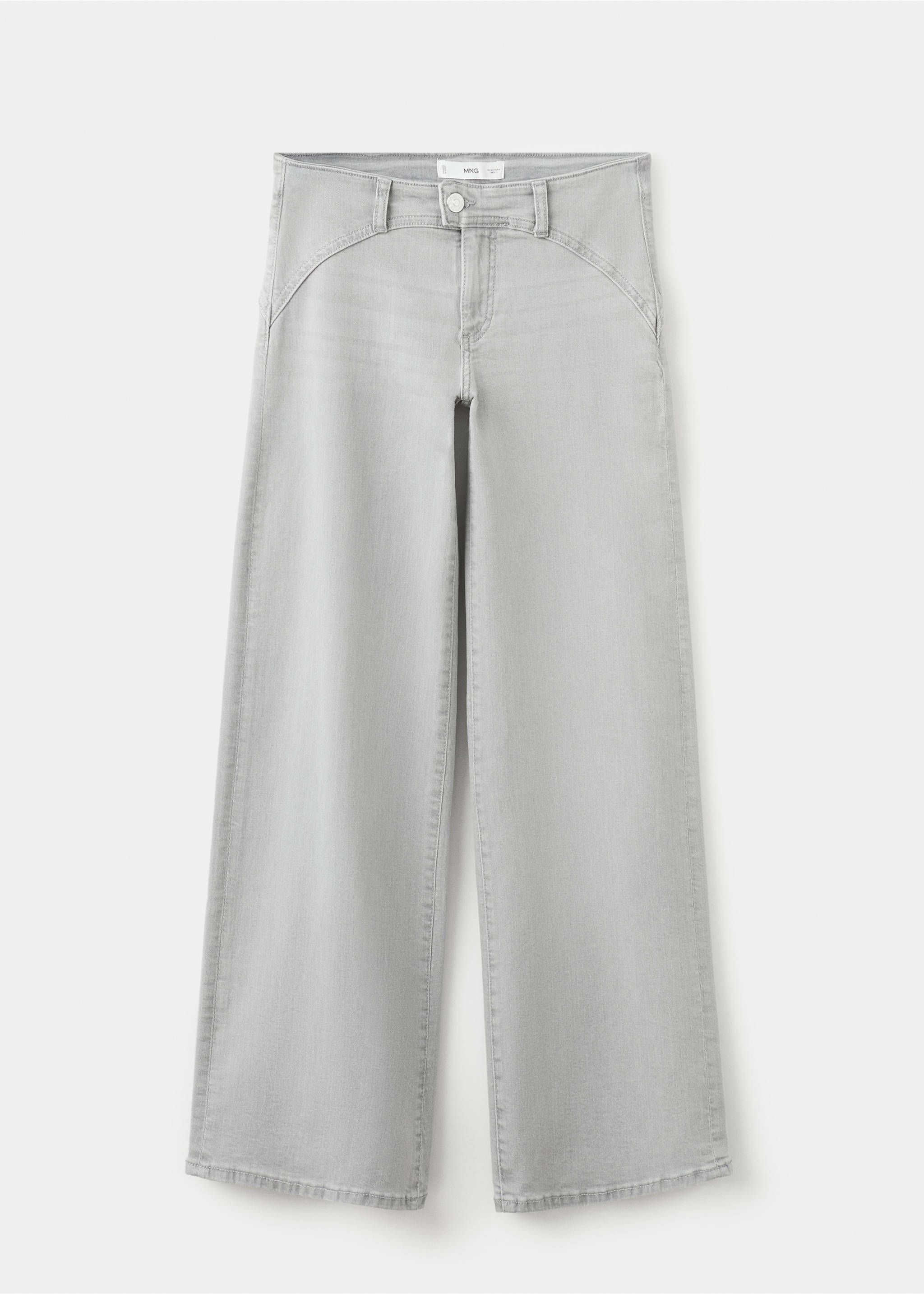 Jeans straight low waist - Artículo sin modelo, Gris. Ref: 27041514-00.