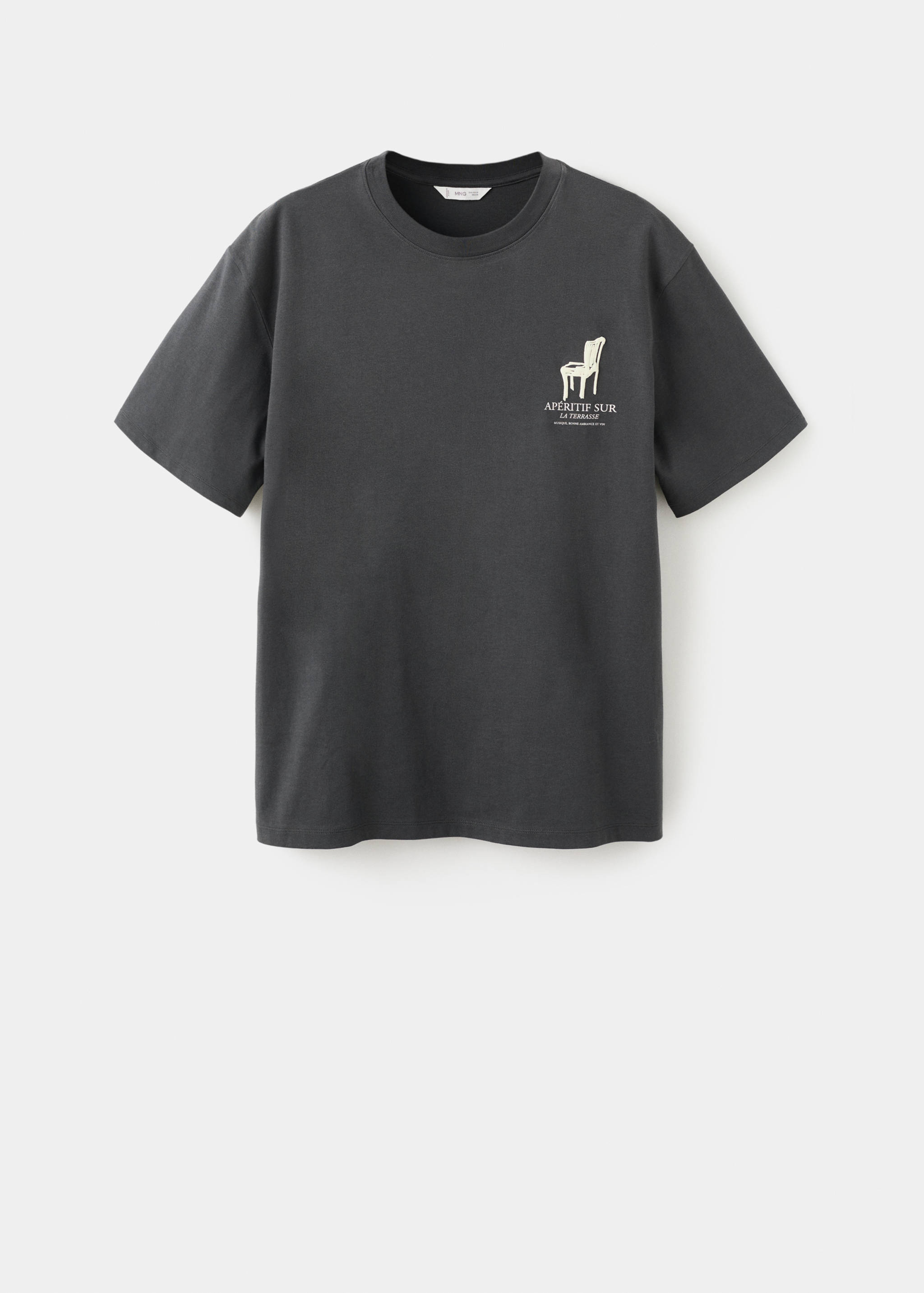 T-shirt imprimé manches courtes - Article sans modèle