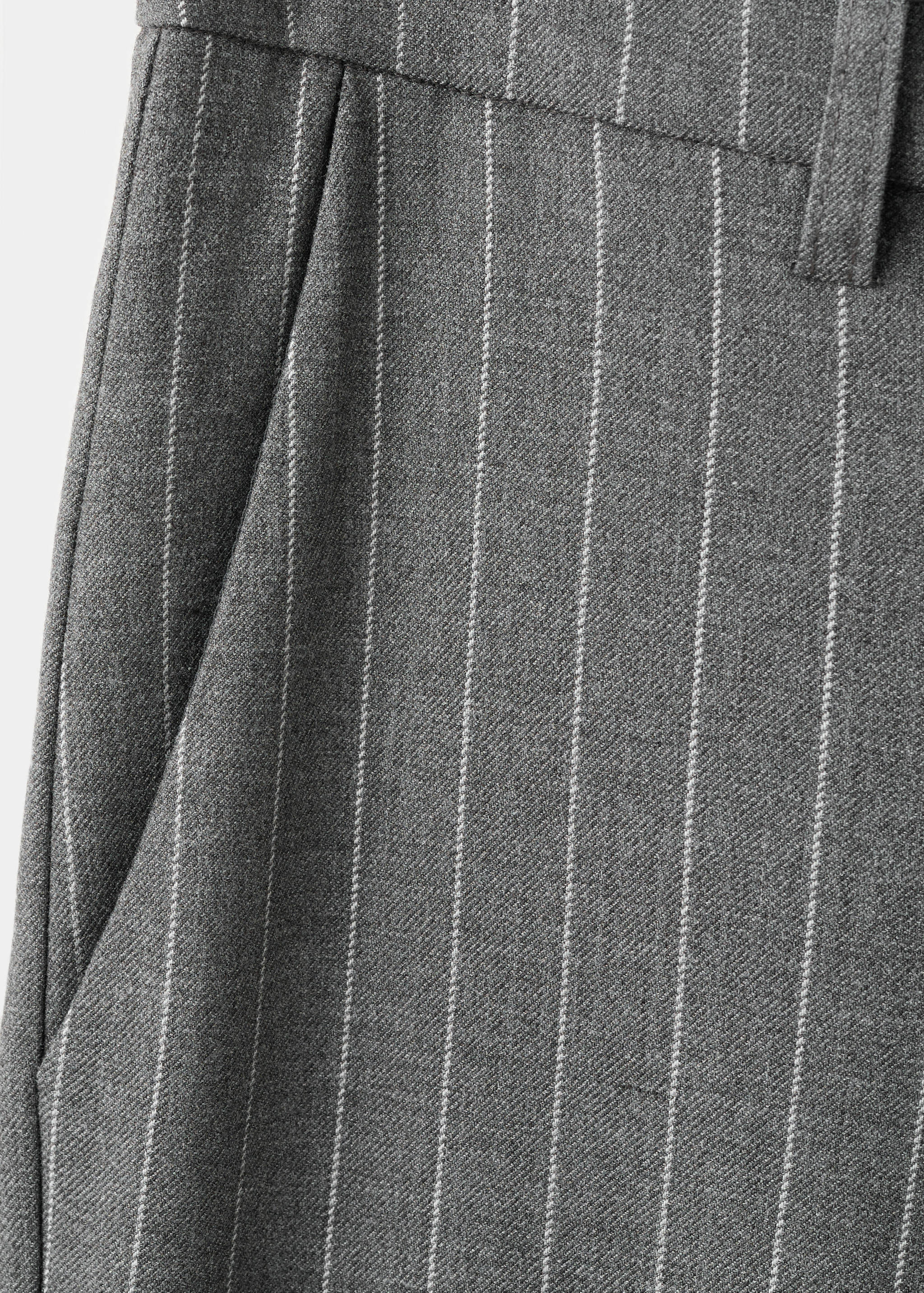 Striped suit trousers - Details of the article 0