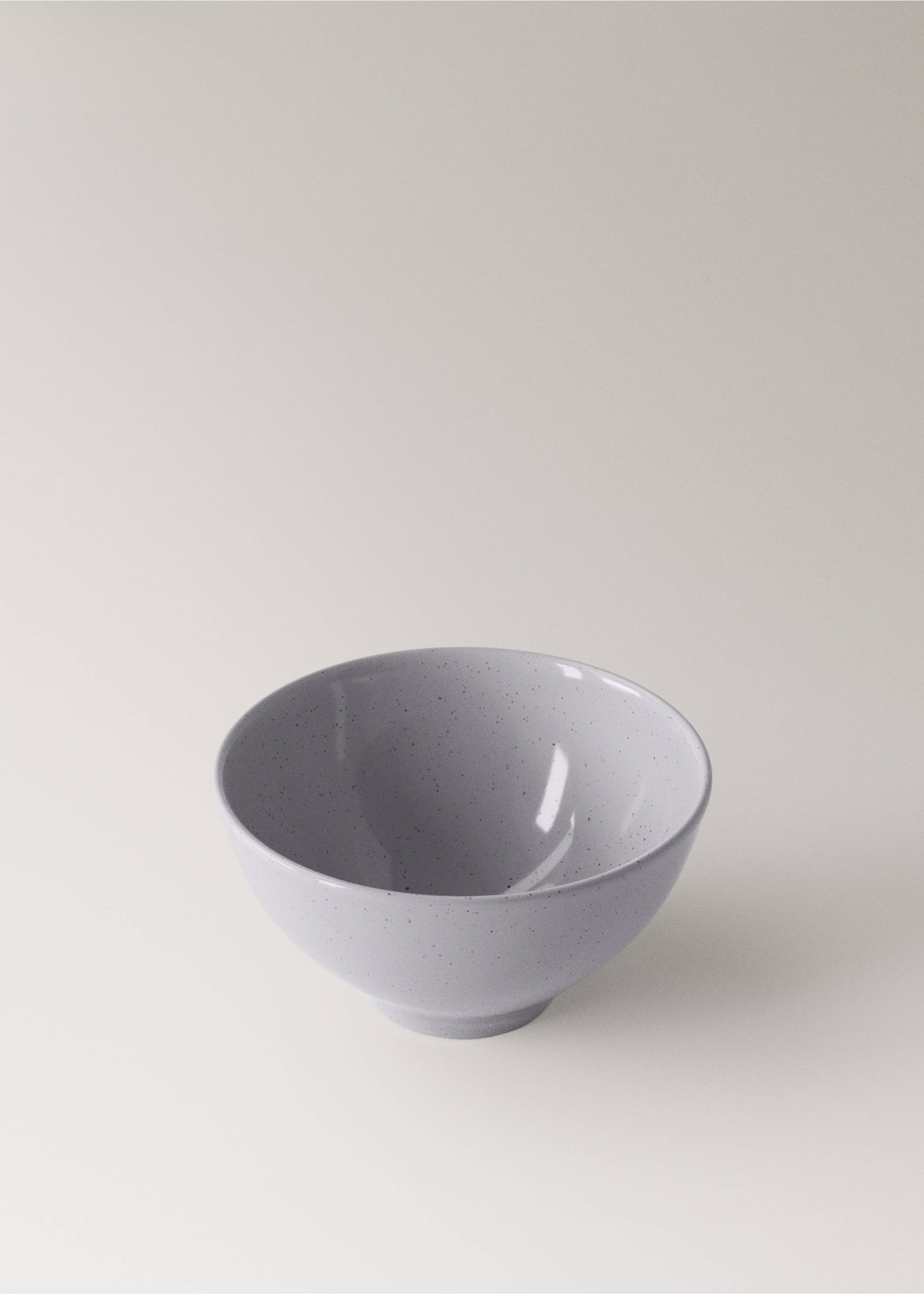 Schale aus Gres mit Punkten - Detail des Artikels 1, Blau. Ref: 27041526-00.