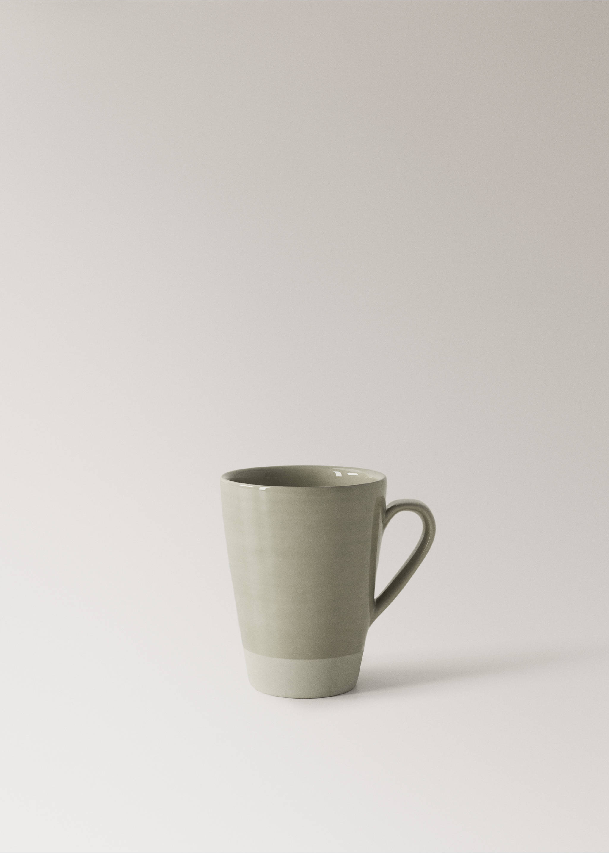 Stoneware tea mug range - Article without model, Chocolate. Ref: 27041529-00.