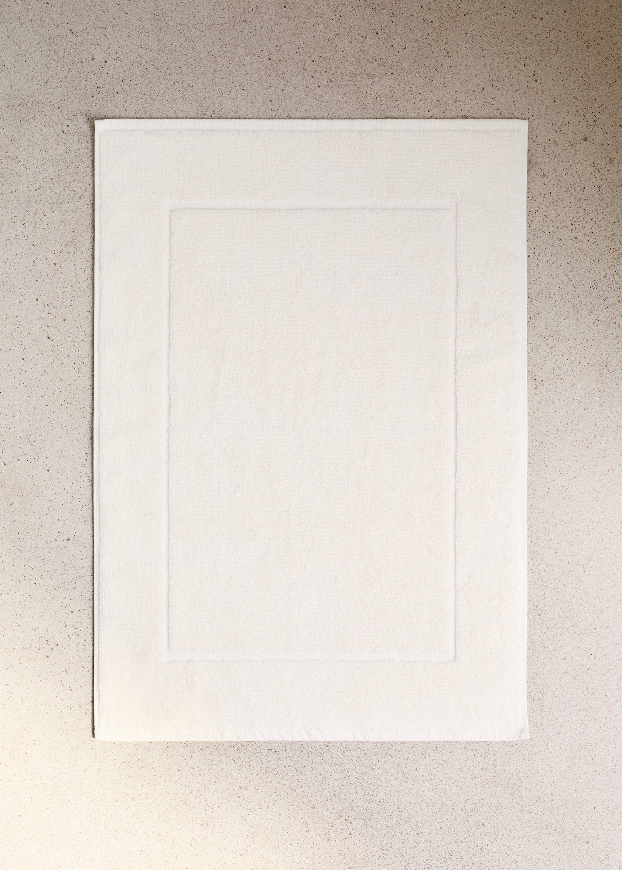 Cotton bath mat - General plane