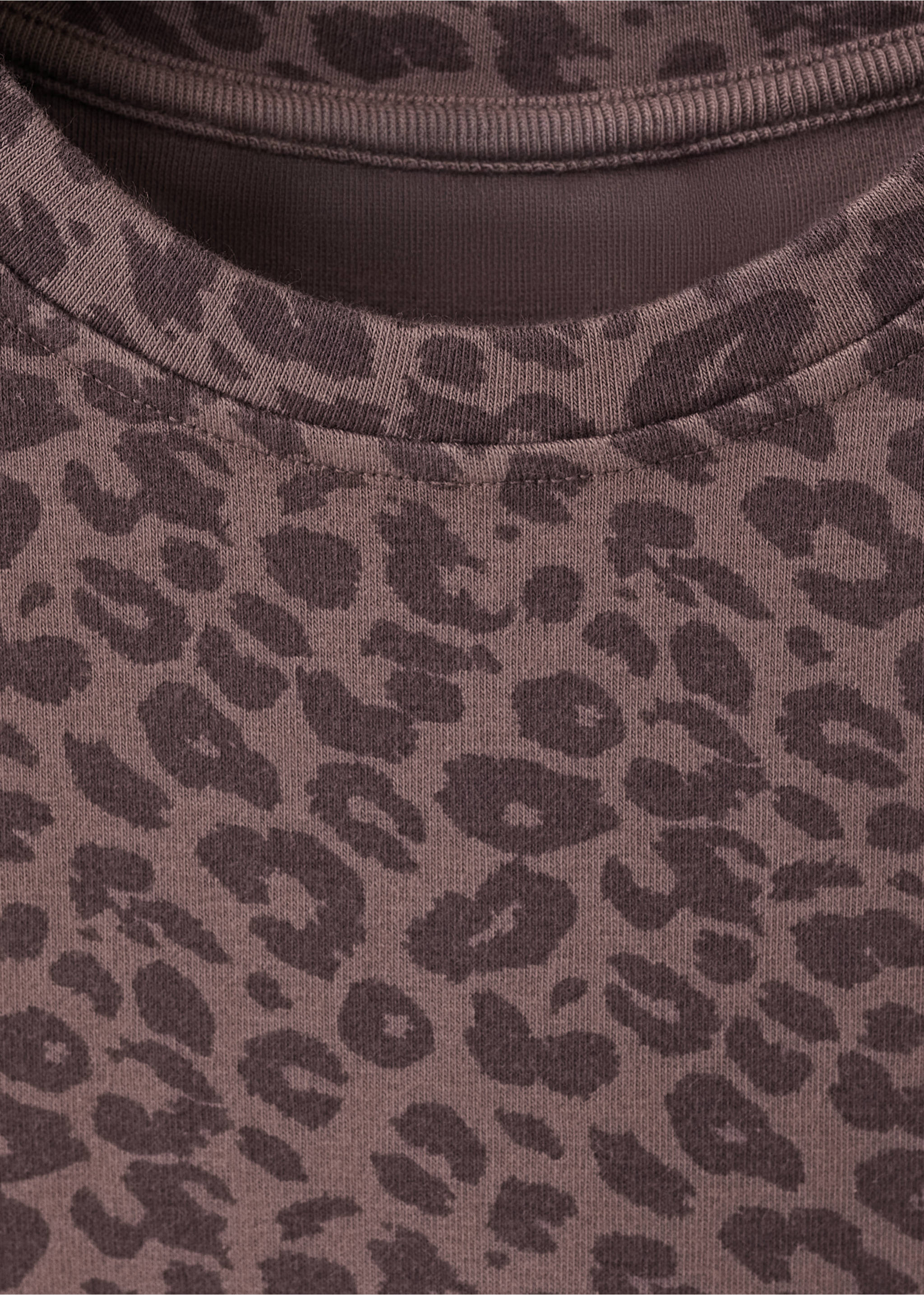 动物印花T恤 - null, 巧克力色. Ref: 27041535-00.