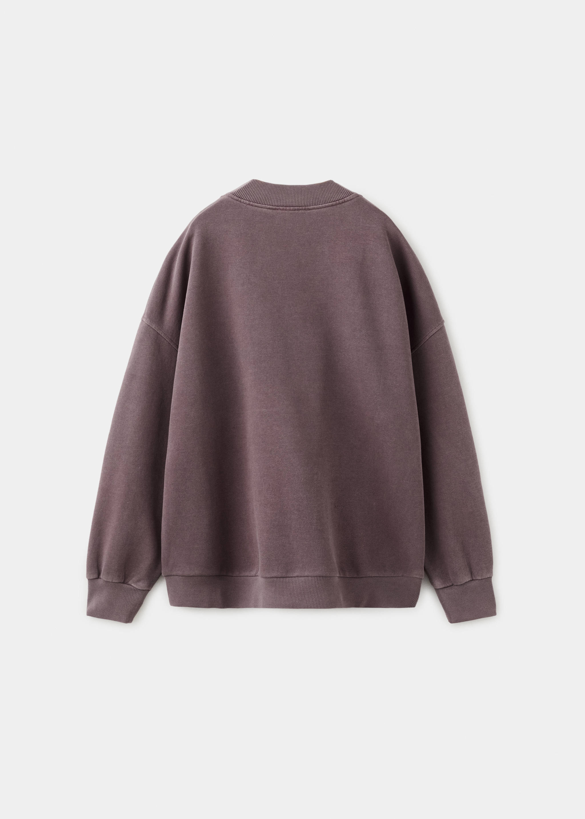 Tiger-print sweatshirt - Reverse of the article