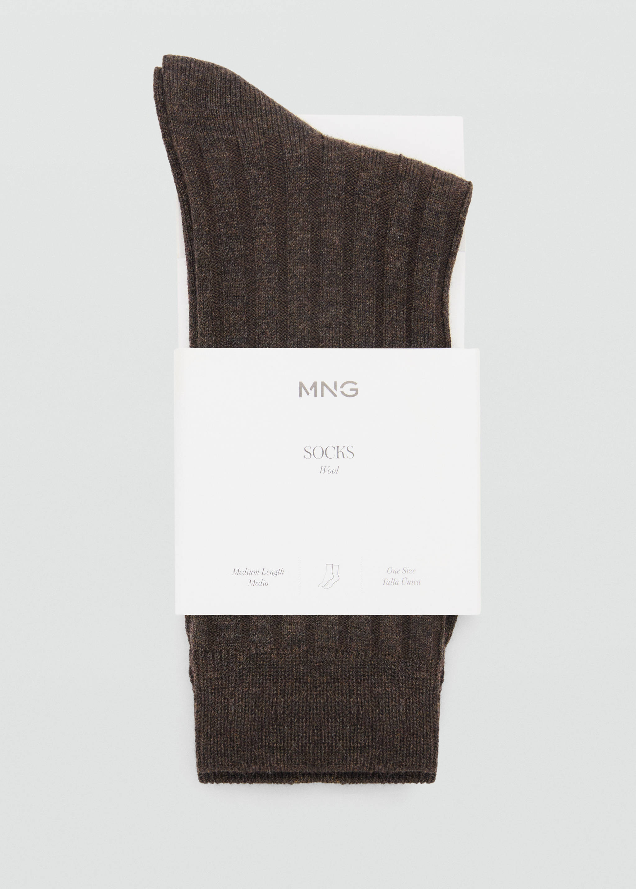Ribbed wool blend socks - Details of the article 2