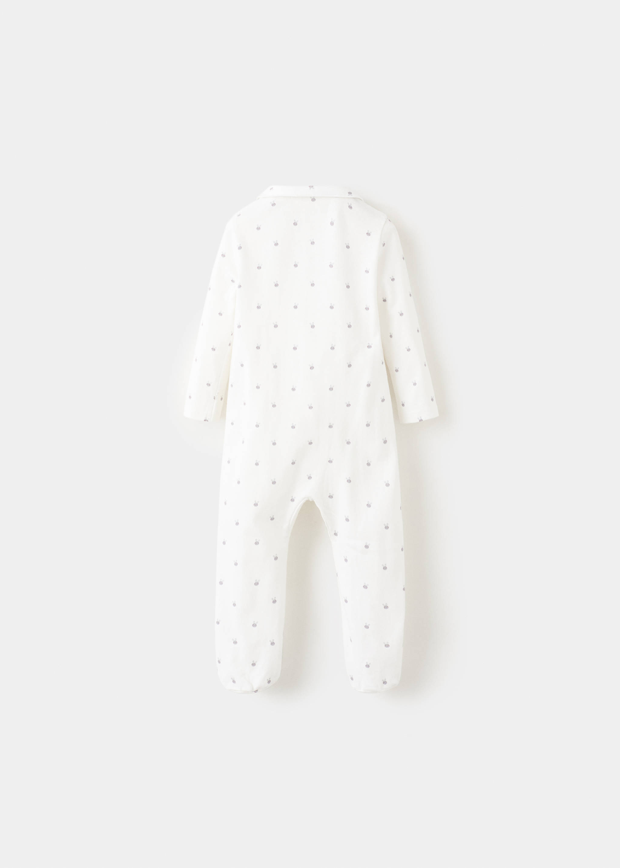 Pijama largo estampado - Reverso del artículo