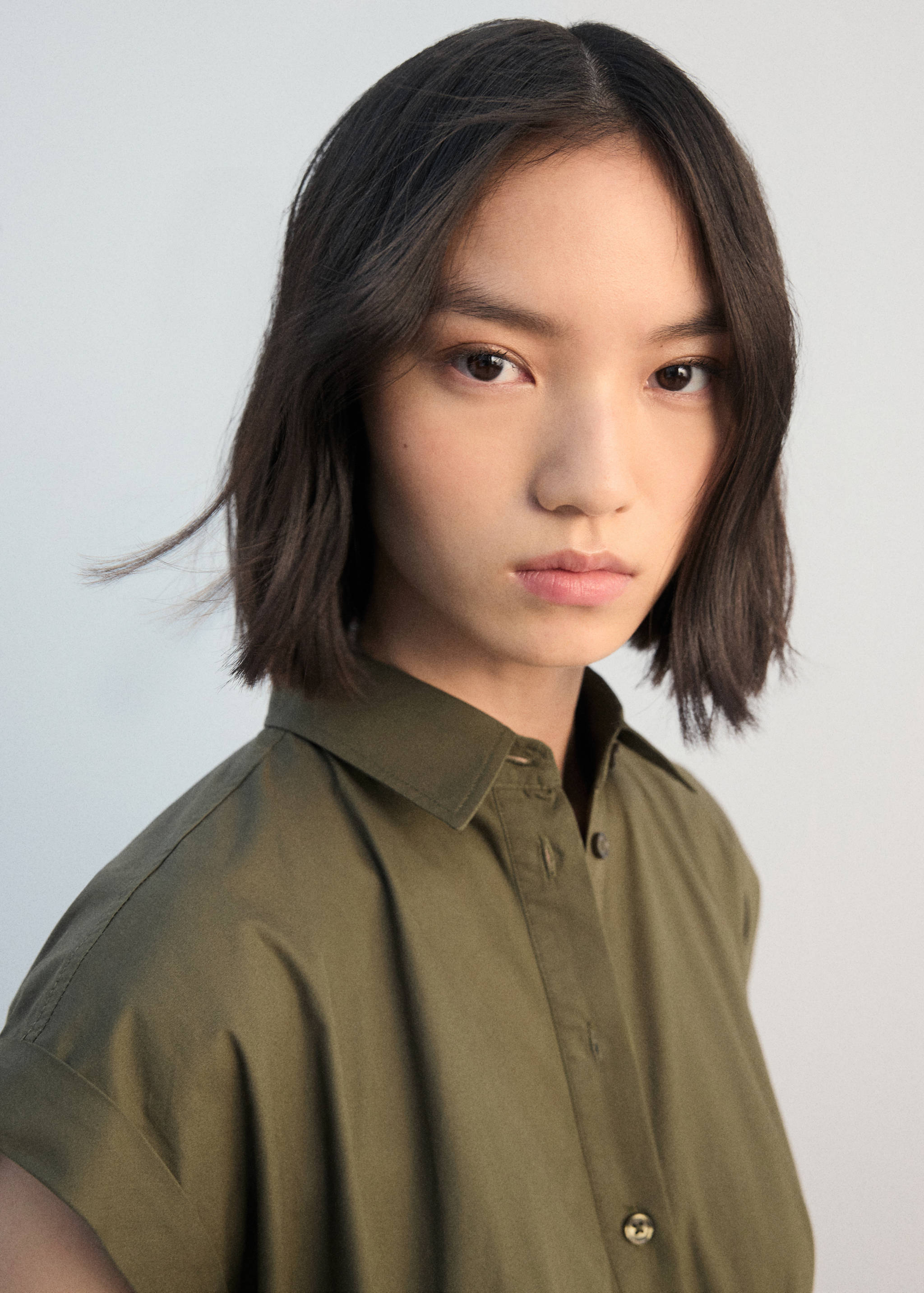 Belt shirt dress - Details of the article 1