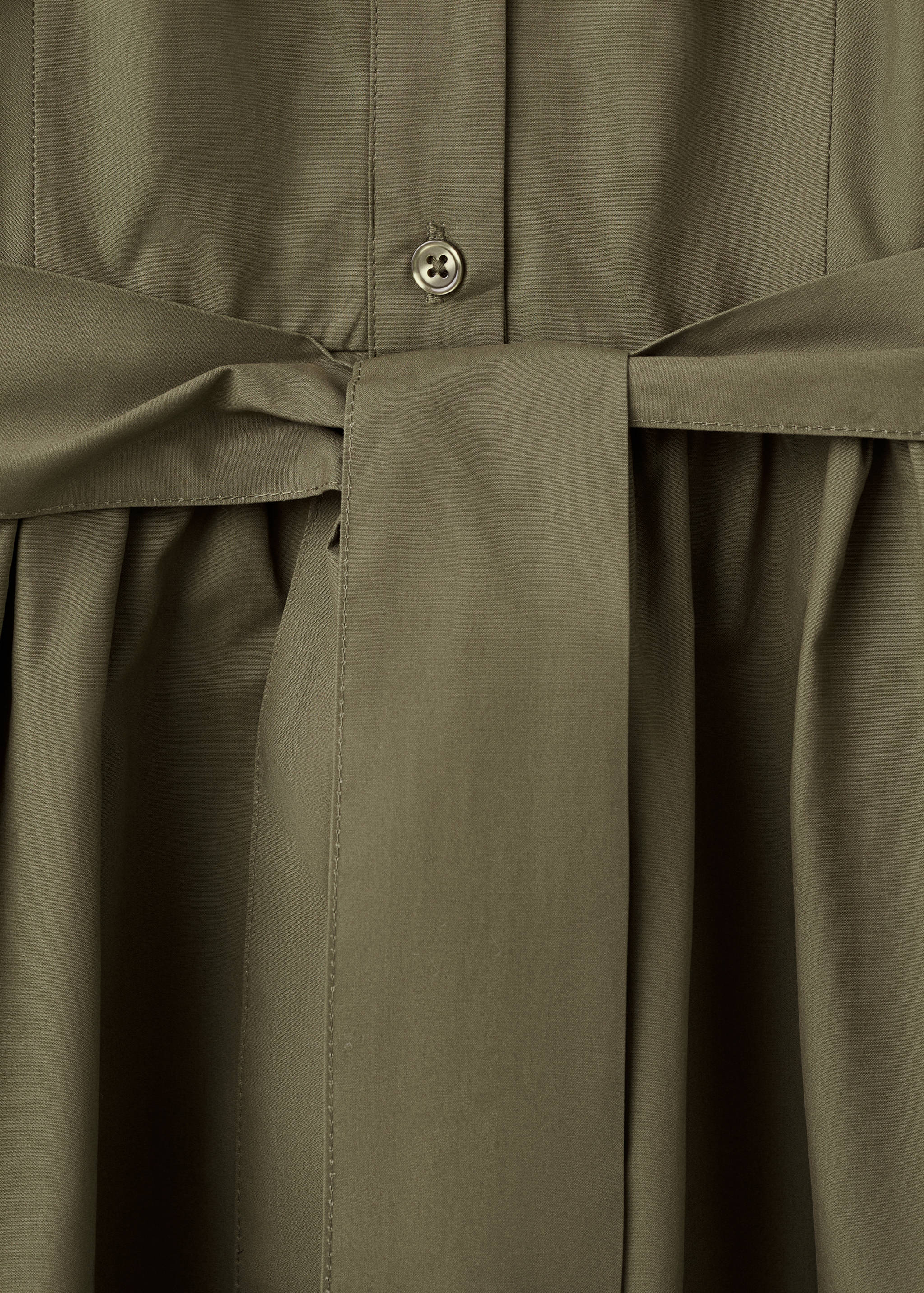 Belt shirt dress - Details of the article 0