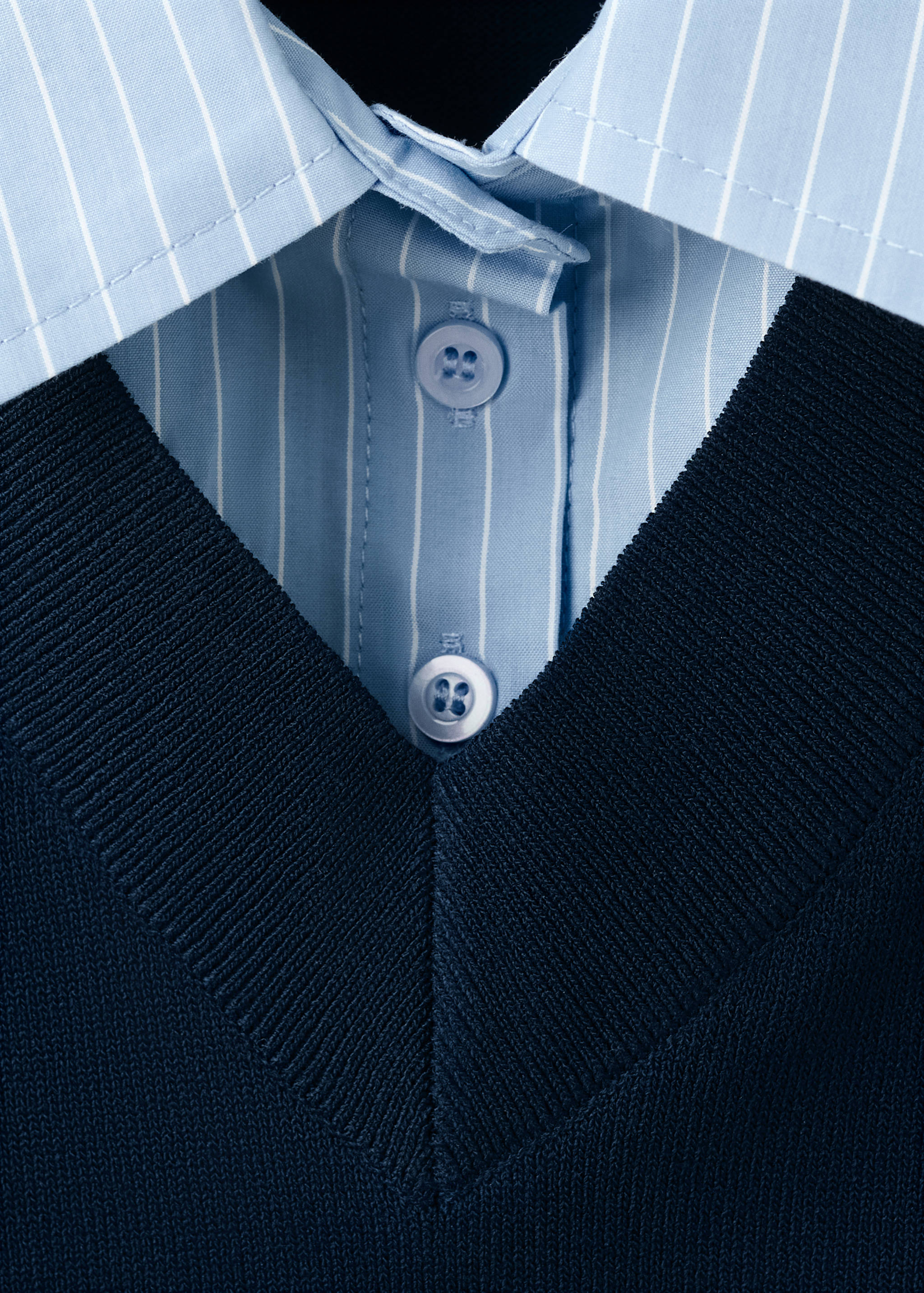 Gilet maille combiné - Détail de l'article 0