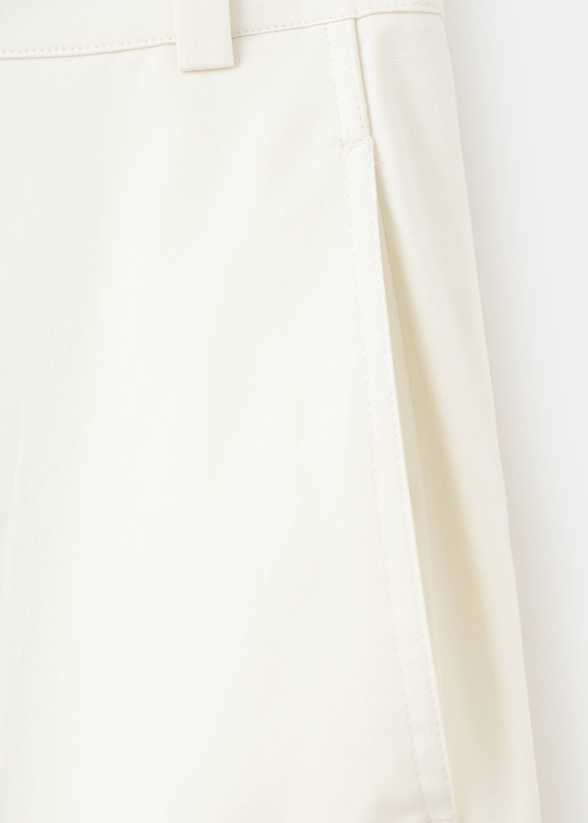 بنطلون قطني بقصة مستقيمة - تفاصيل المنتج 0