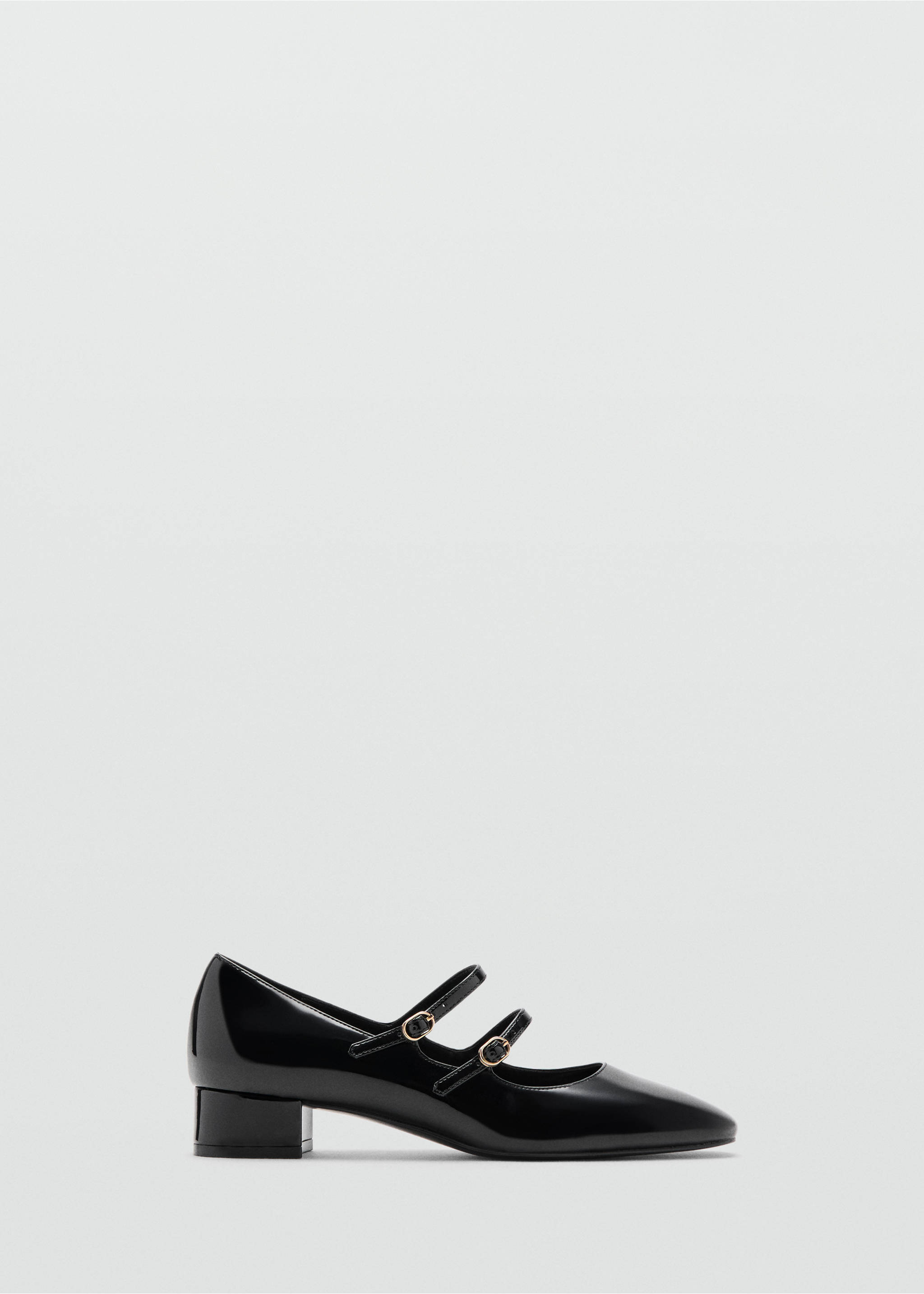 Chaussures vernies boucles - Article sans modèle, Noir. Ref: 27042545-00.