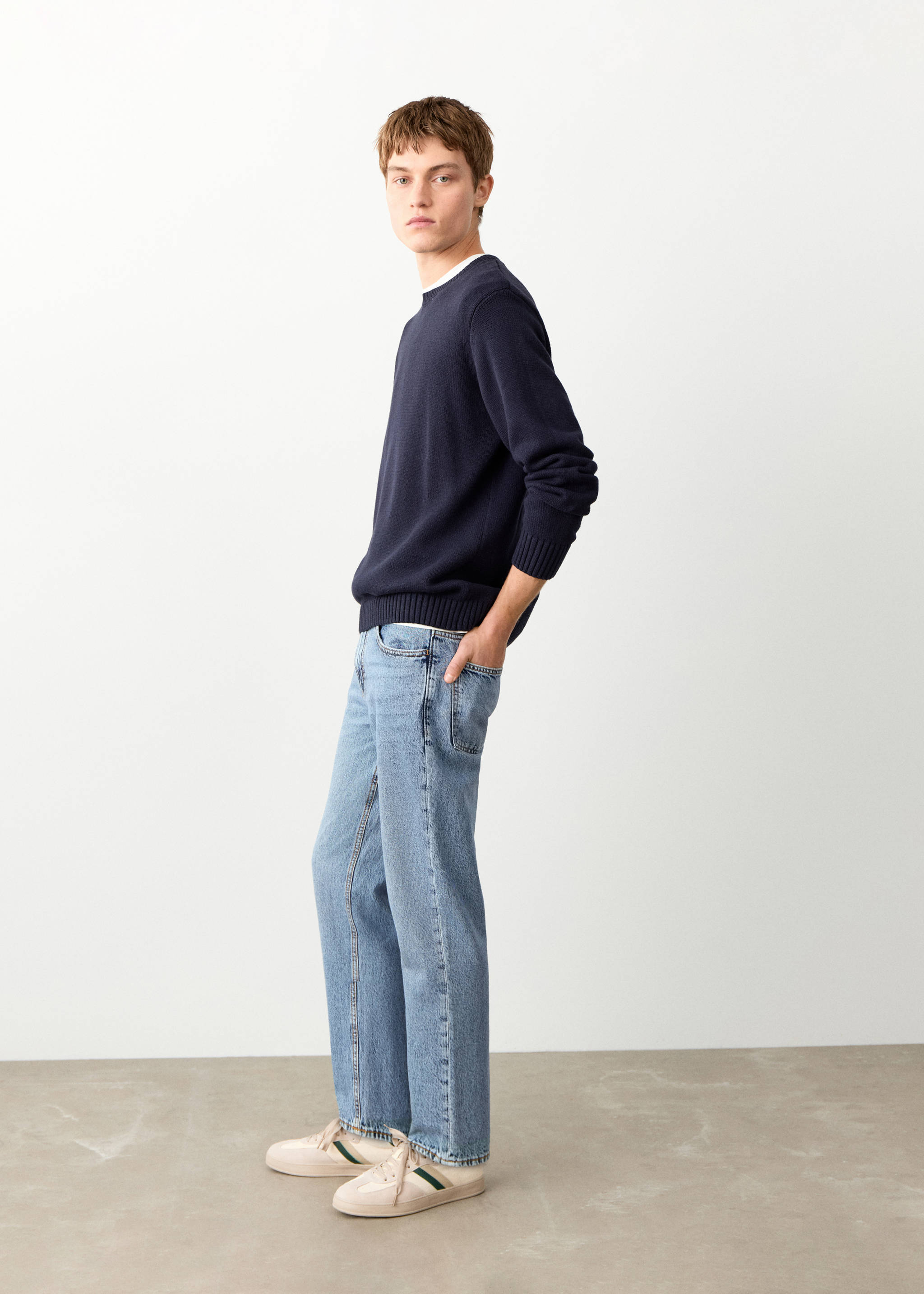 Jeans regular fit - Plano medio