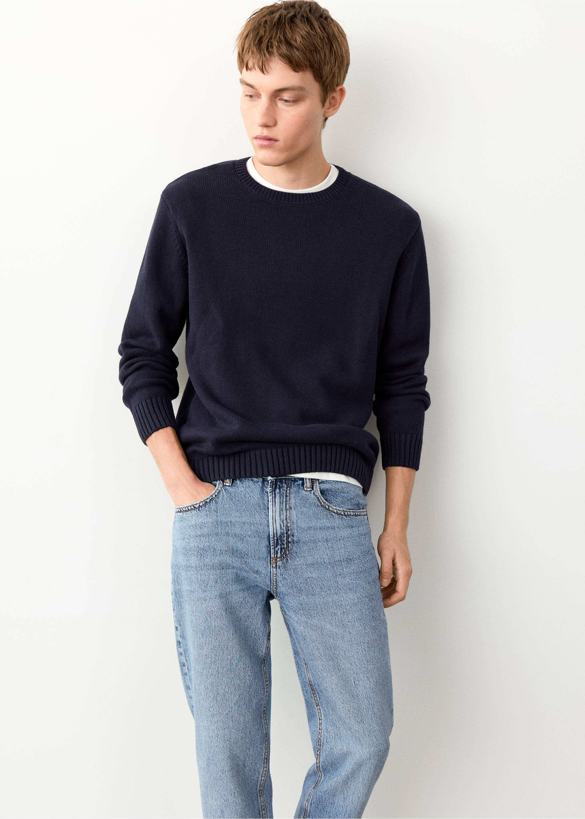 Texans regular fit - Detall de l'article 1, Blau mitjà. Ref: 27042546-00.