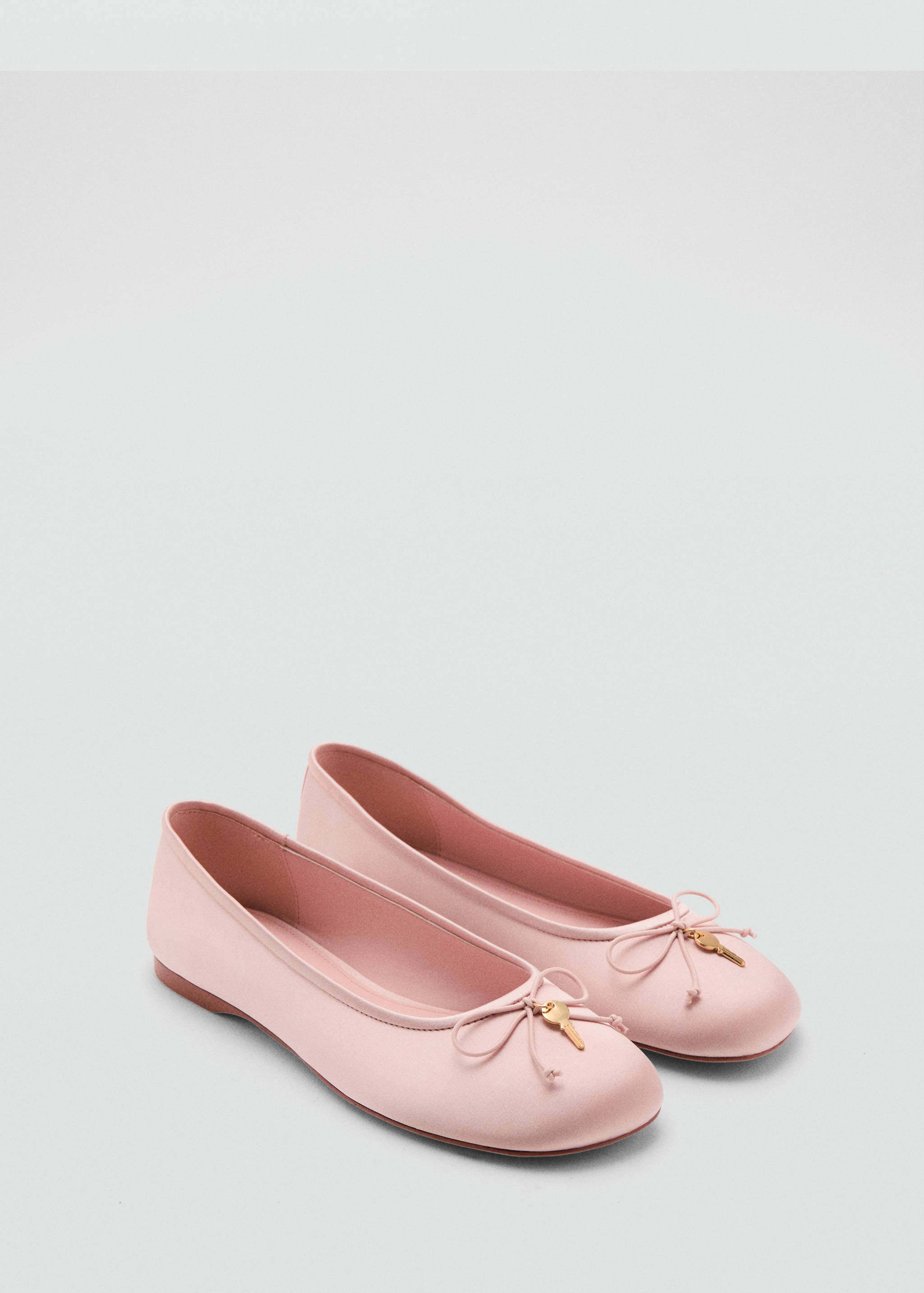 Ballerines à nœud détails charm - Plan moyen