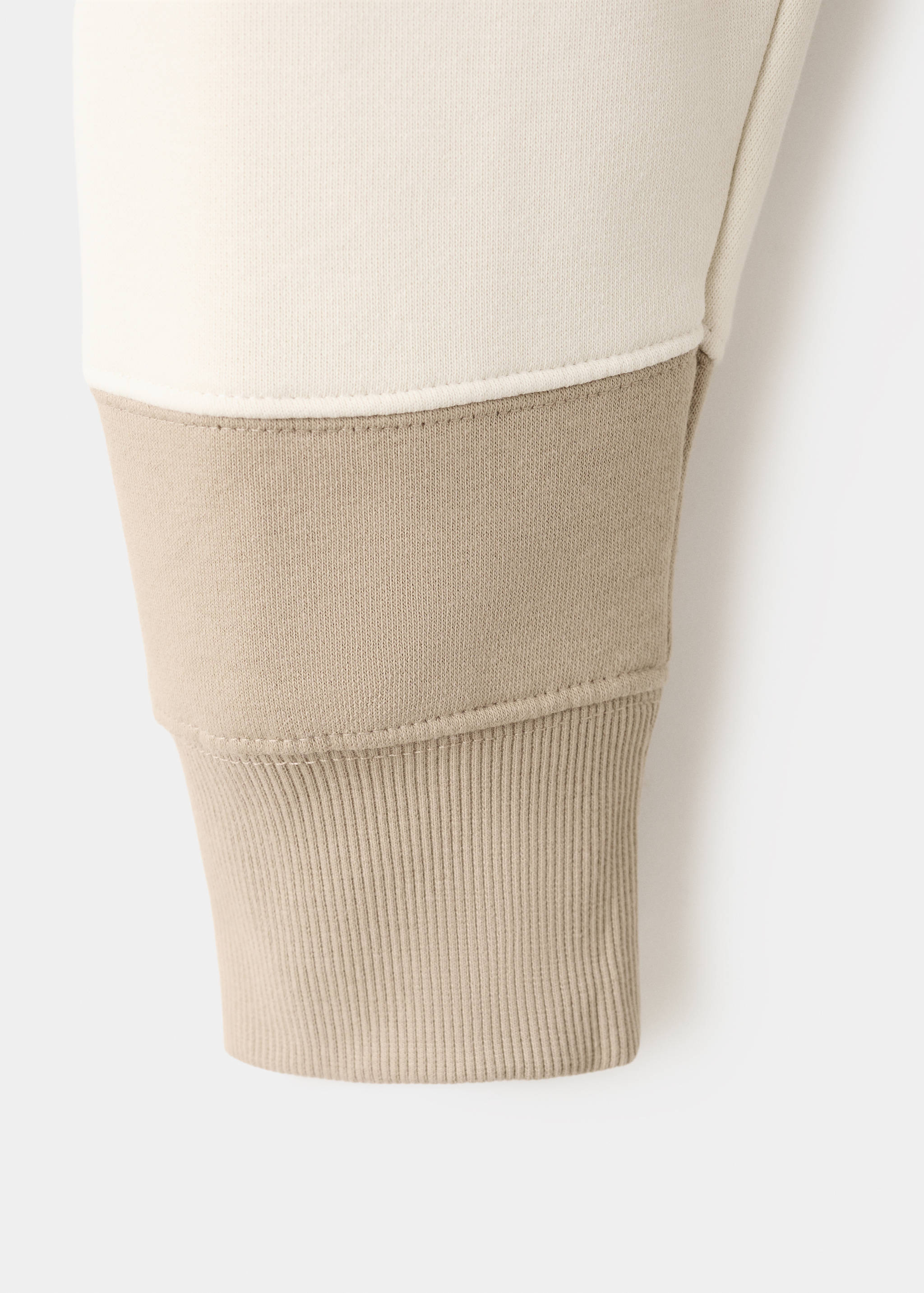 Свитшот-поло в полоску - Деталь изделия 0