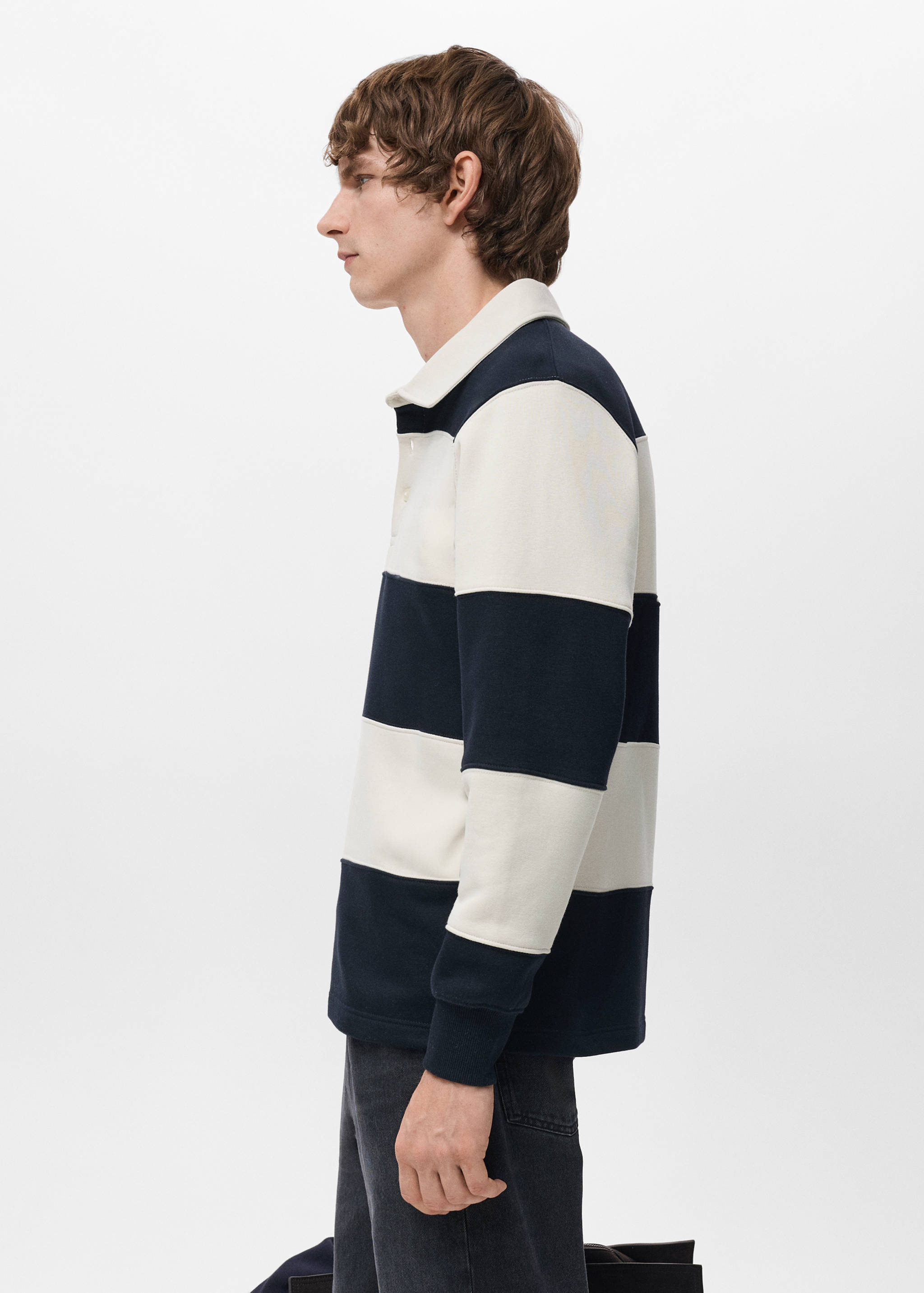 Sudadera polo rayas - Detalle del artículo 2