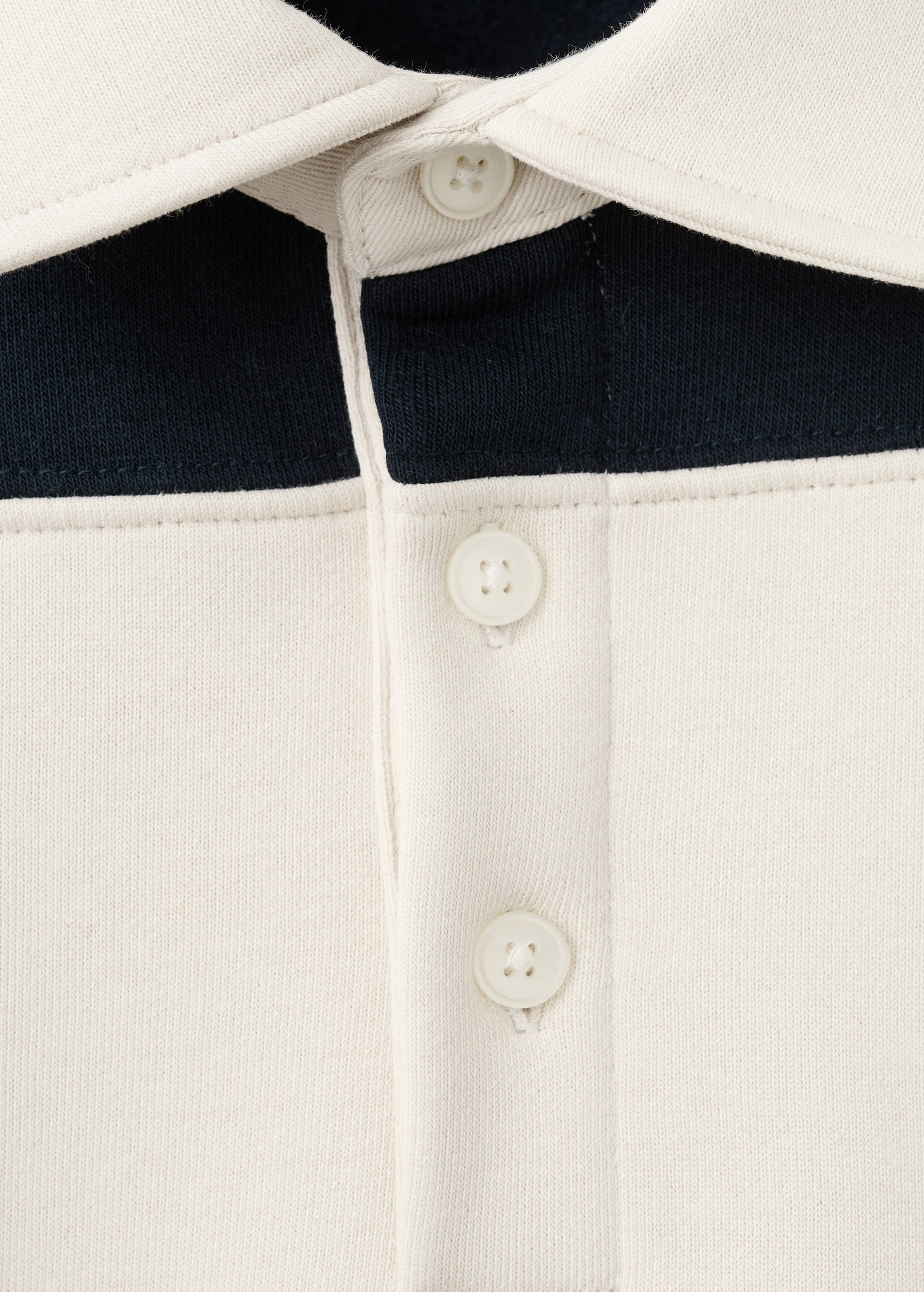 Sudadera polo rayas - Detalle del artículo 8