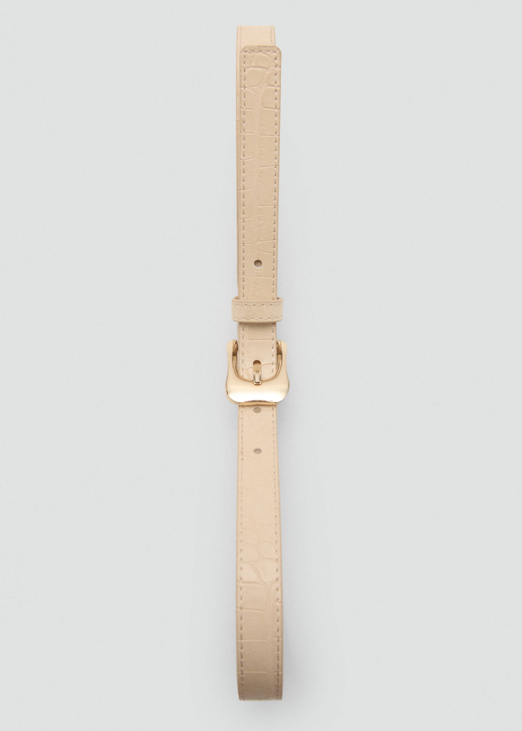 Croco faux-leather belt - Details of the article 2