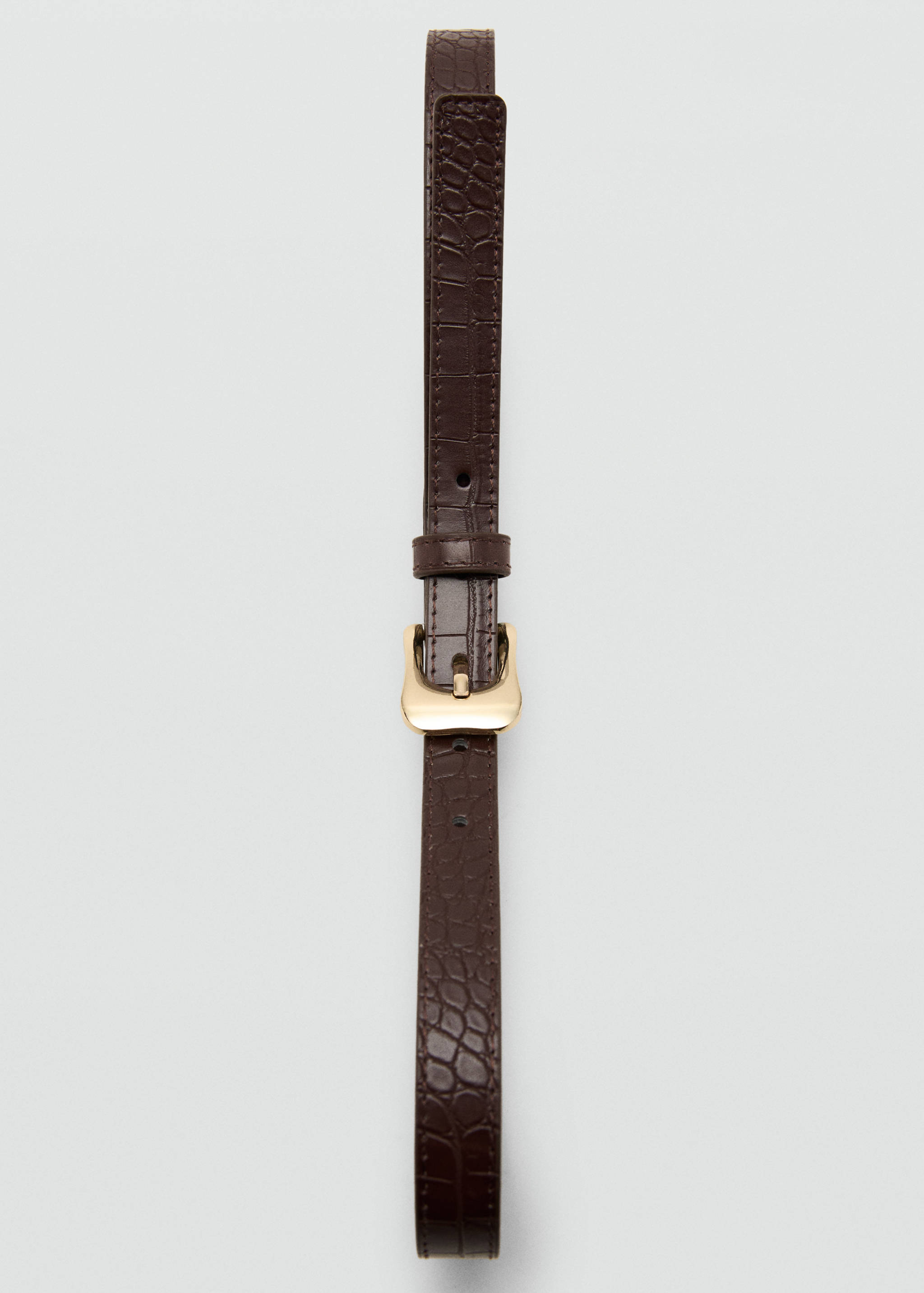 Croco faux-leather belt - Details of the article 2
