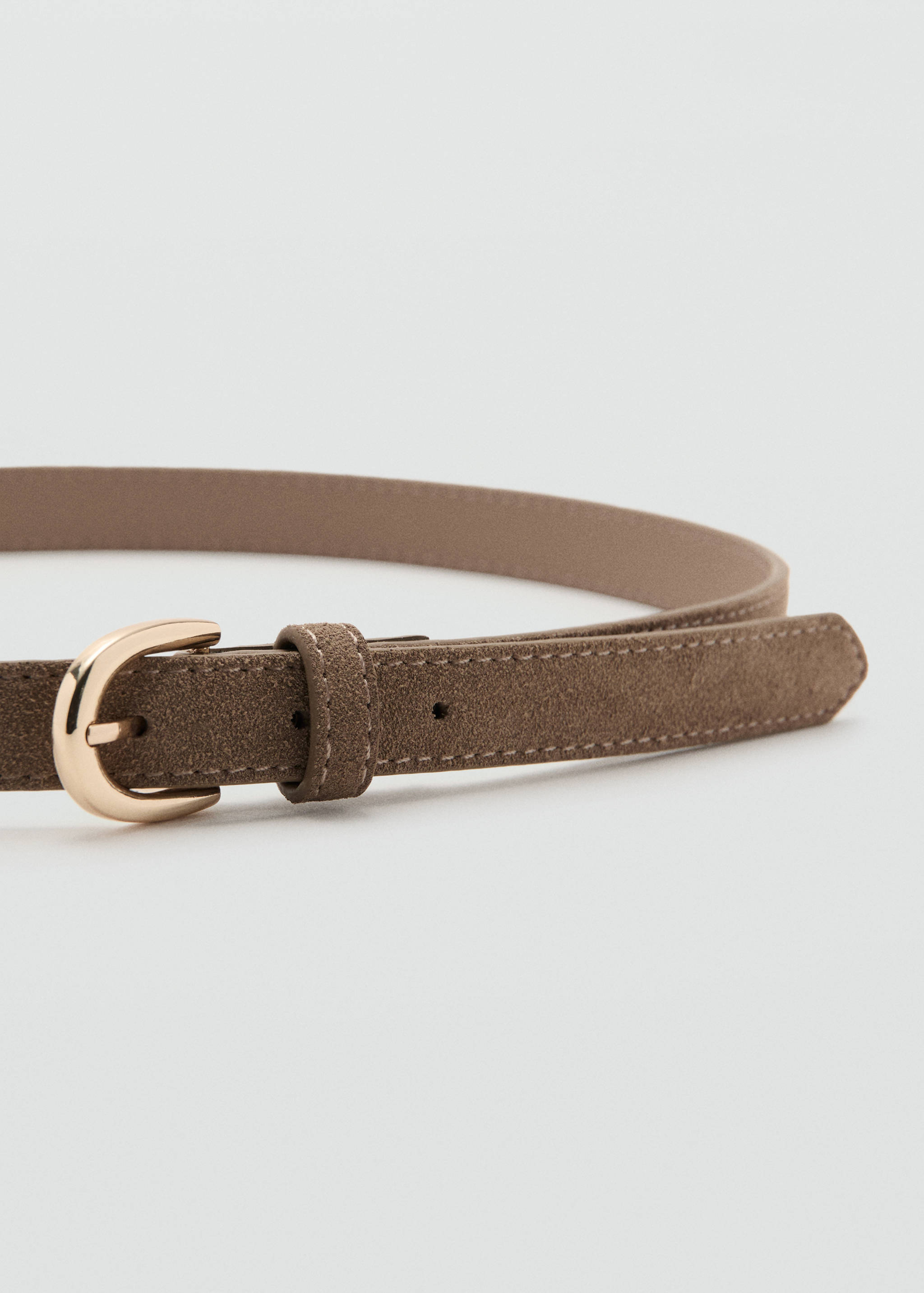 Suede leather belt - Details of the article 1
