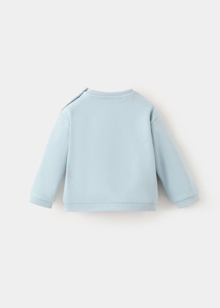 Sudadera algodón estampada