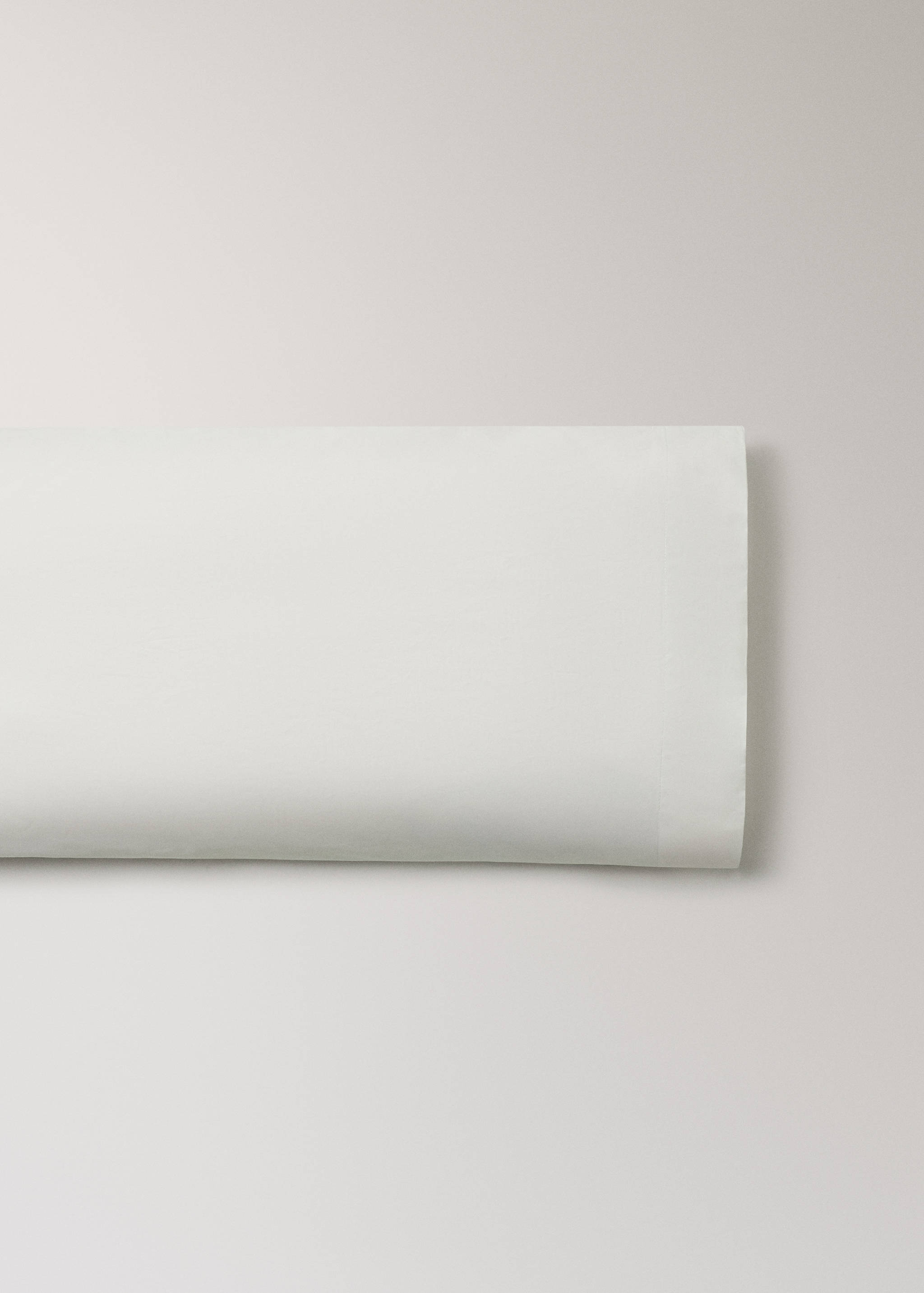 Percale cotton 200 thread pillow case 45x110cm - Article without model