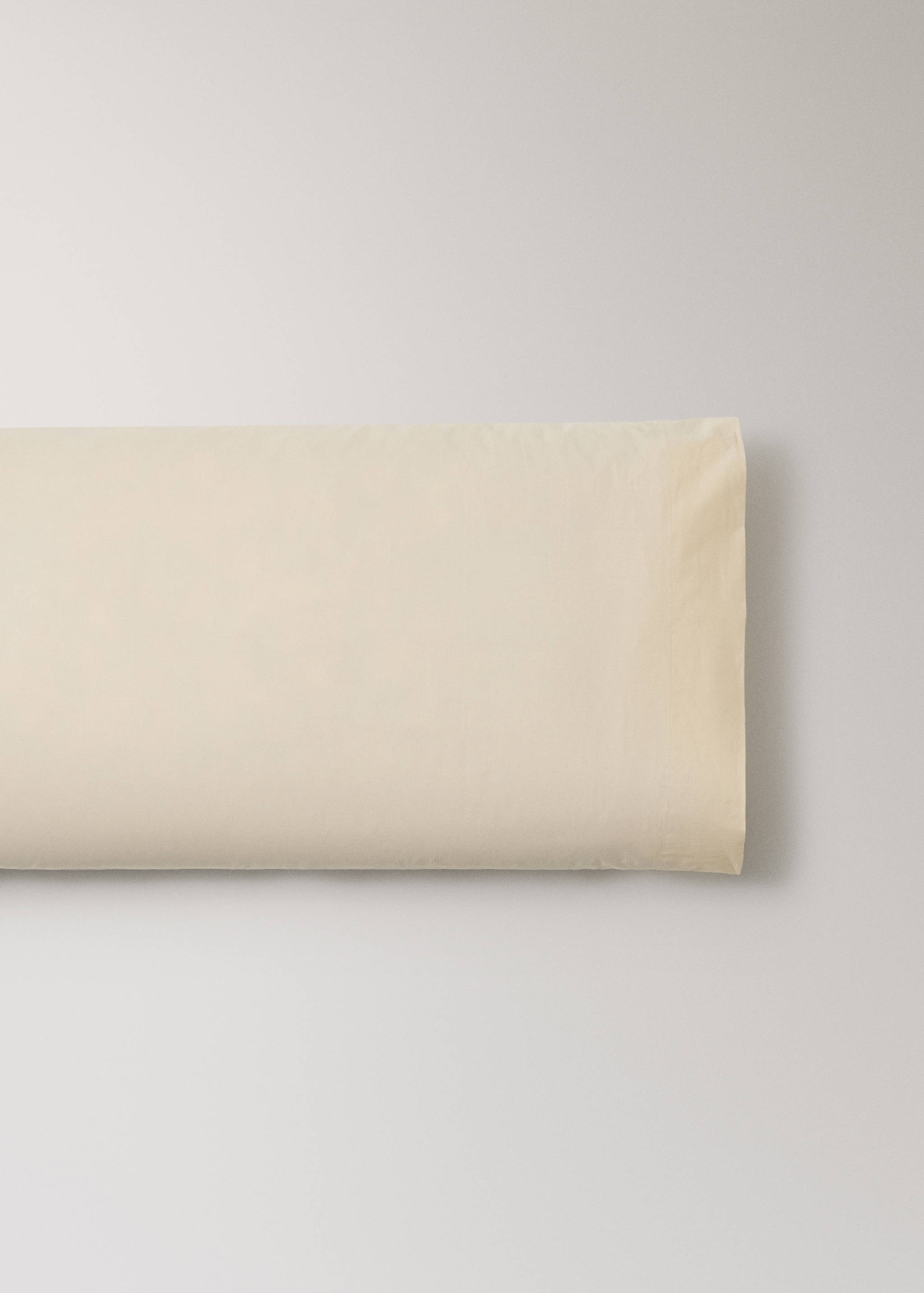 Percale cotton 200 thread pillow case 45x110cm - Article without model