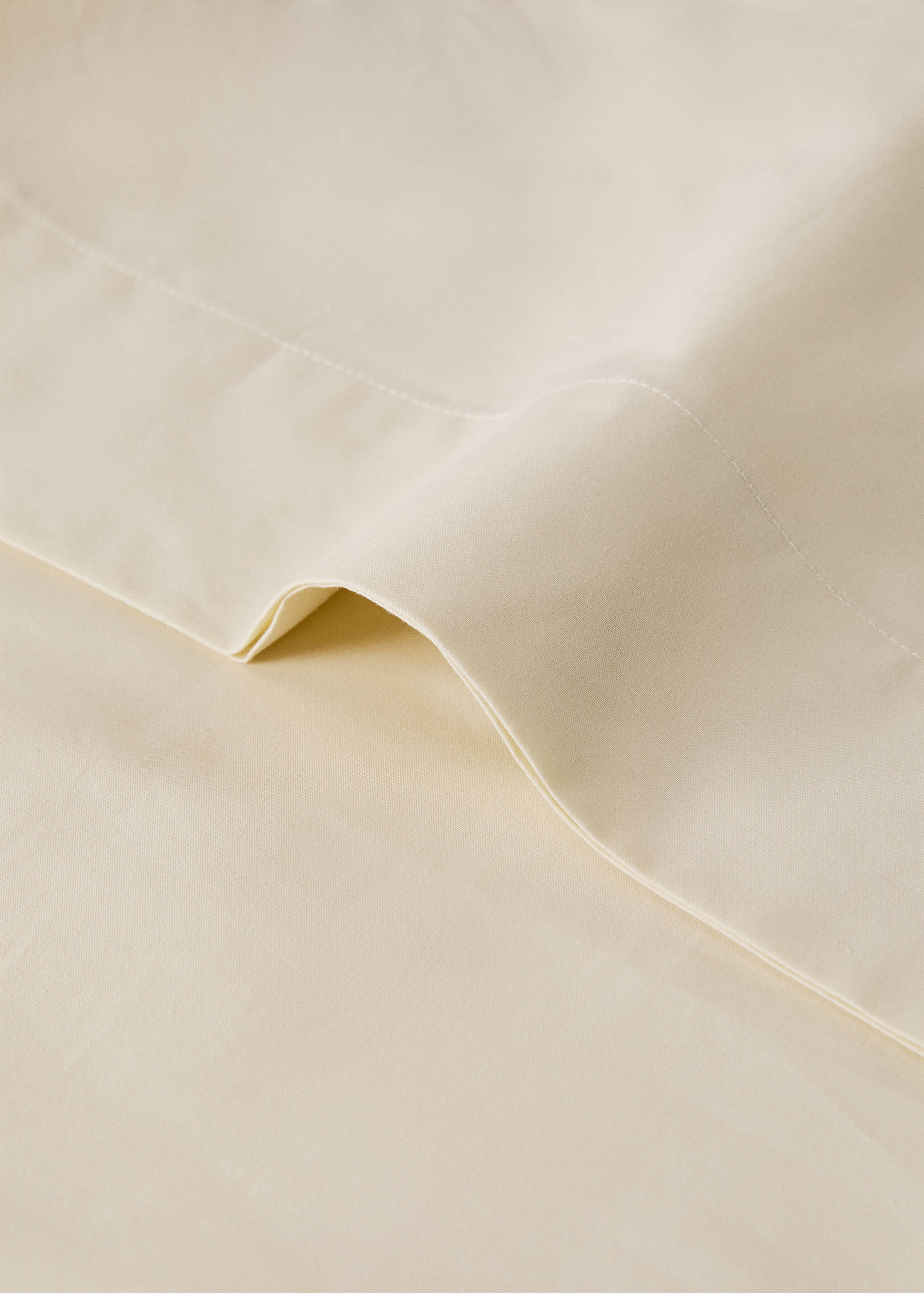 Percale cotton 200 thread pillow case 45x110cm - Details of the article 1