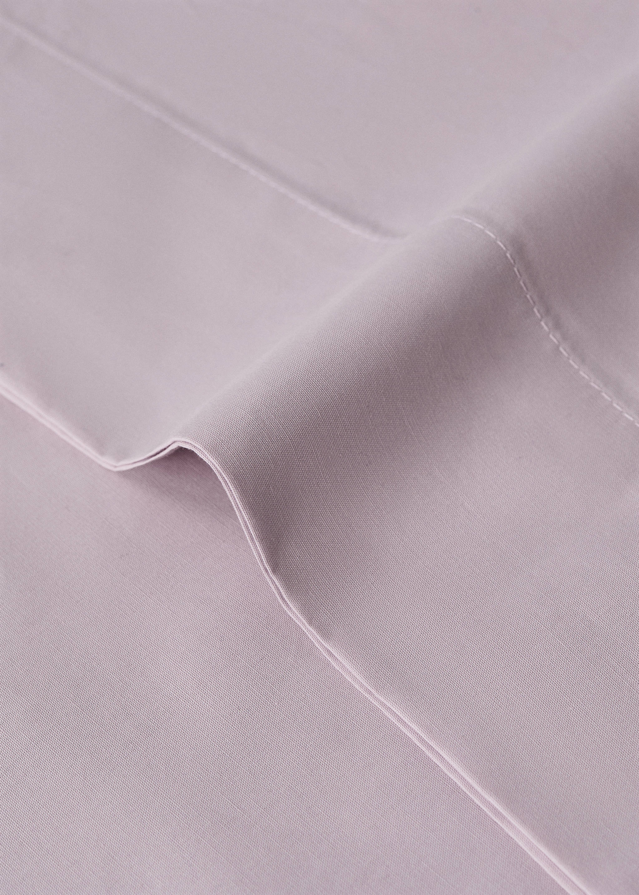 Percale cotton 200 thread pillow case 45x110cm - Details of the article 1
