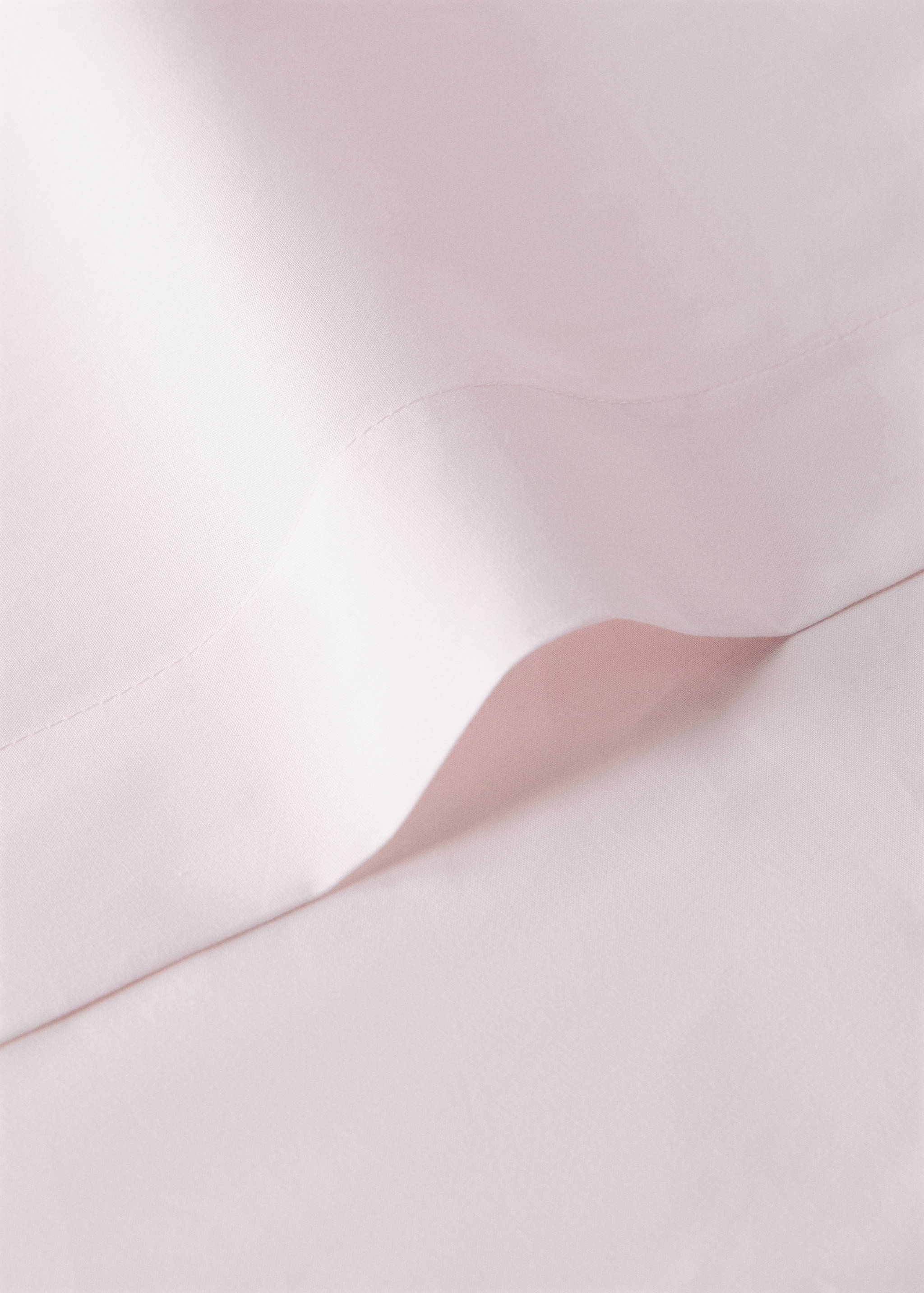 Percale cotton 200 thread pillow case 45x110cm - Details of the article 1