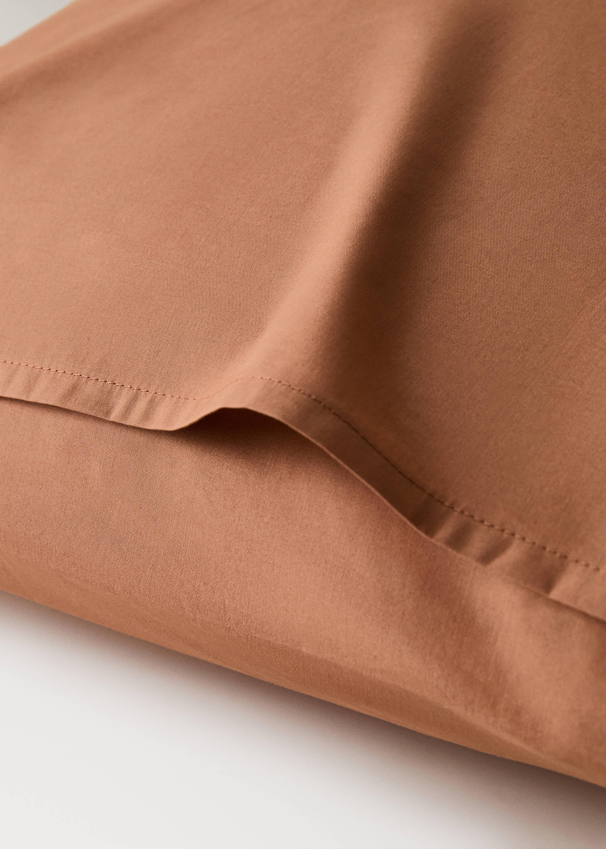 Two 200-thread count percale cotton pillowcases 50x75cm - Details of the article 2