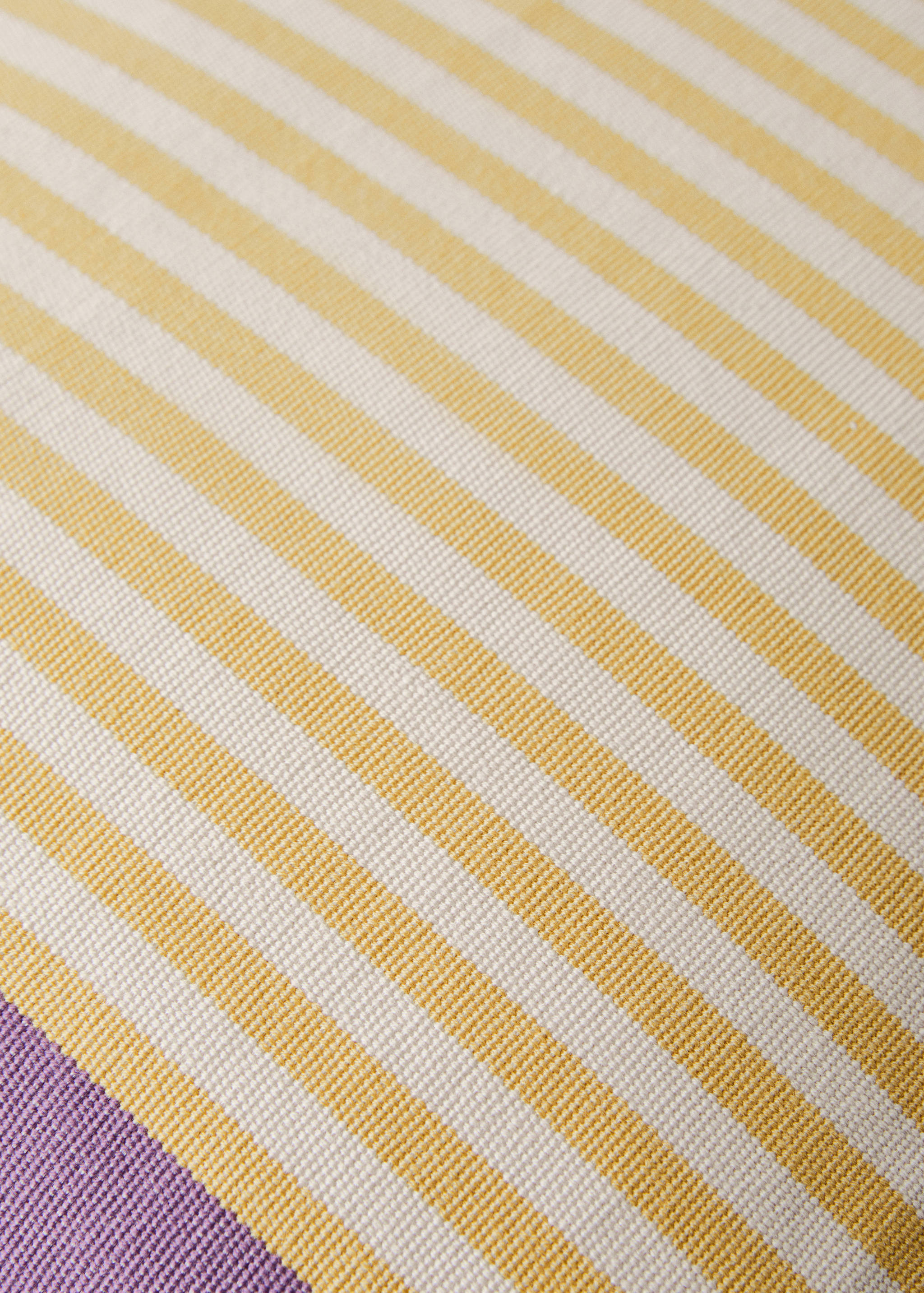 Cotton stripe cushion cover 40x60 cm - Details of the article 3