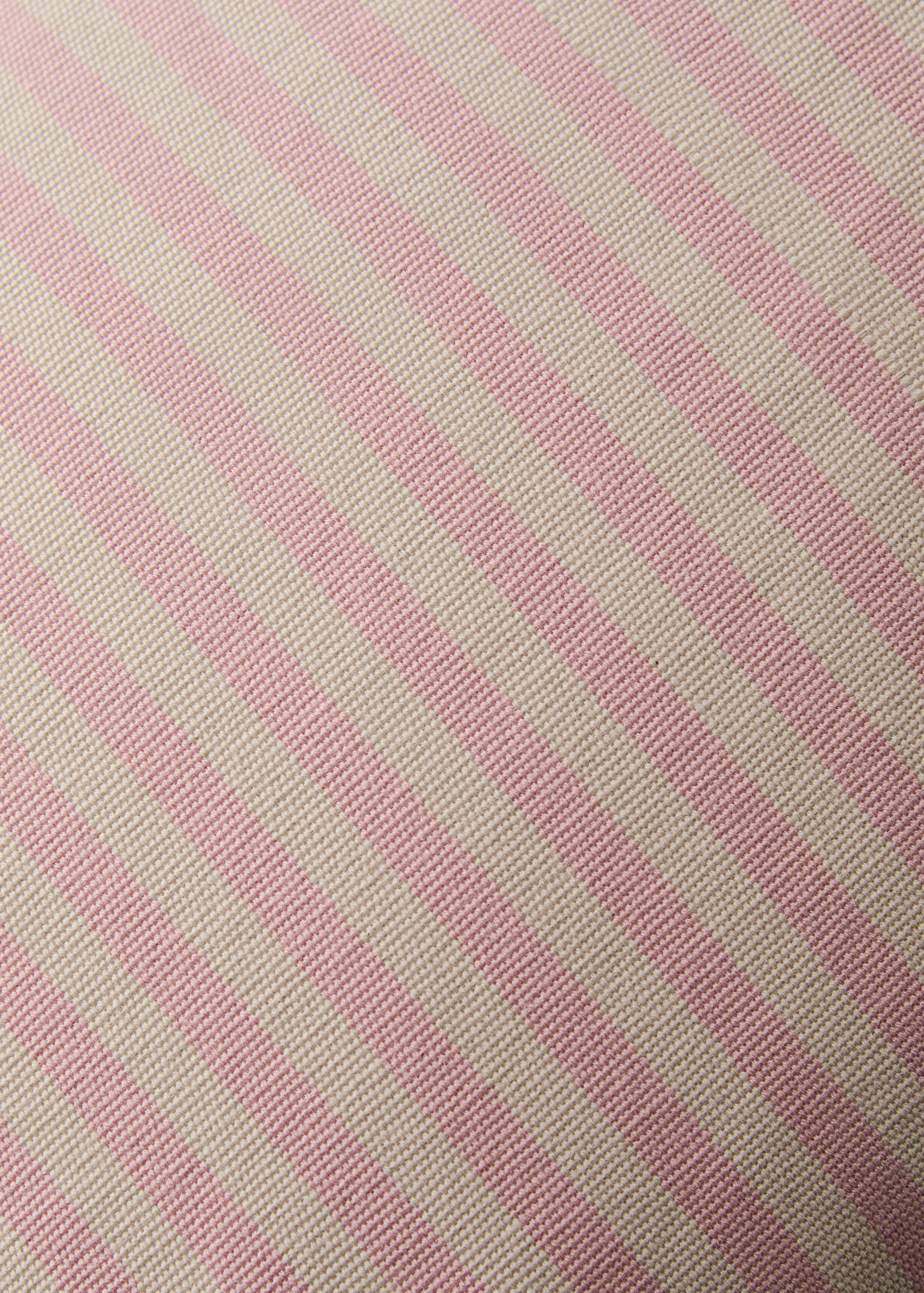 Cotton stripe cushion cover 40x60 cm - Details of the article 3