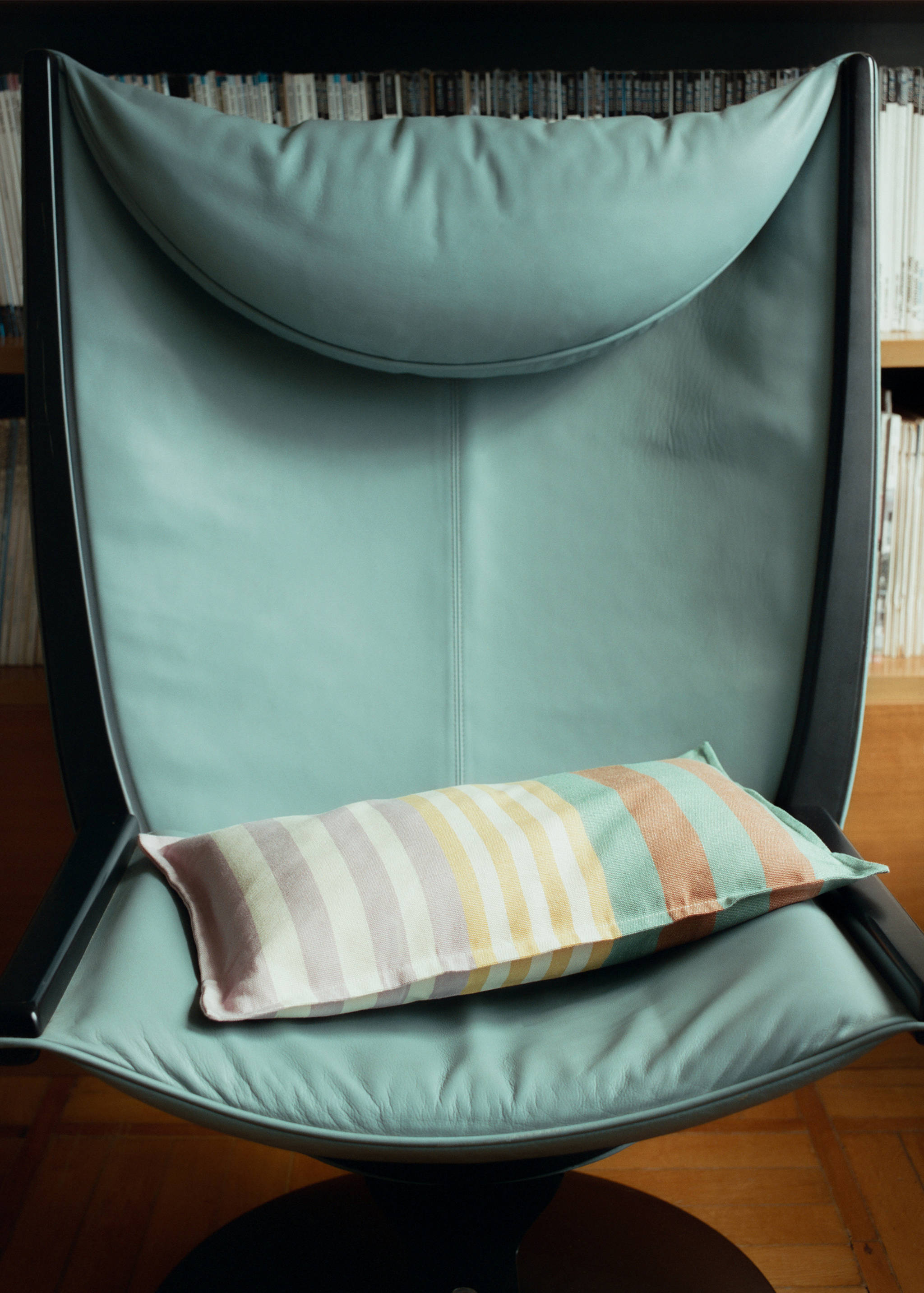 Housse de coussin coton modèle à rayures 30x50 cm - Détail de l'article 6