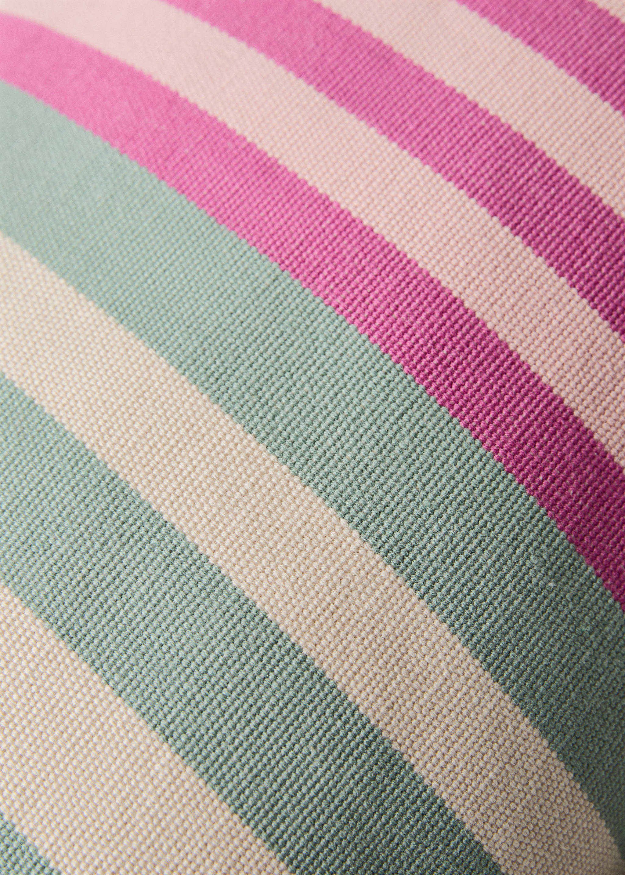 Pamut párnahuzat csíkos dizájnnal, 30x50 cm - A termék adatai 3